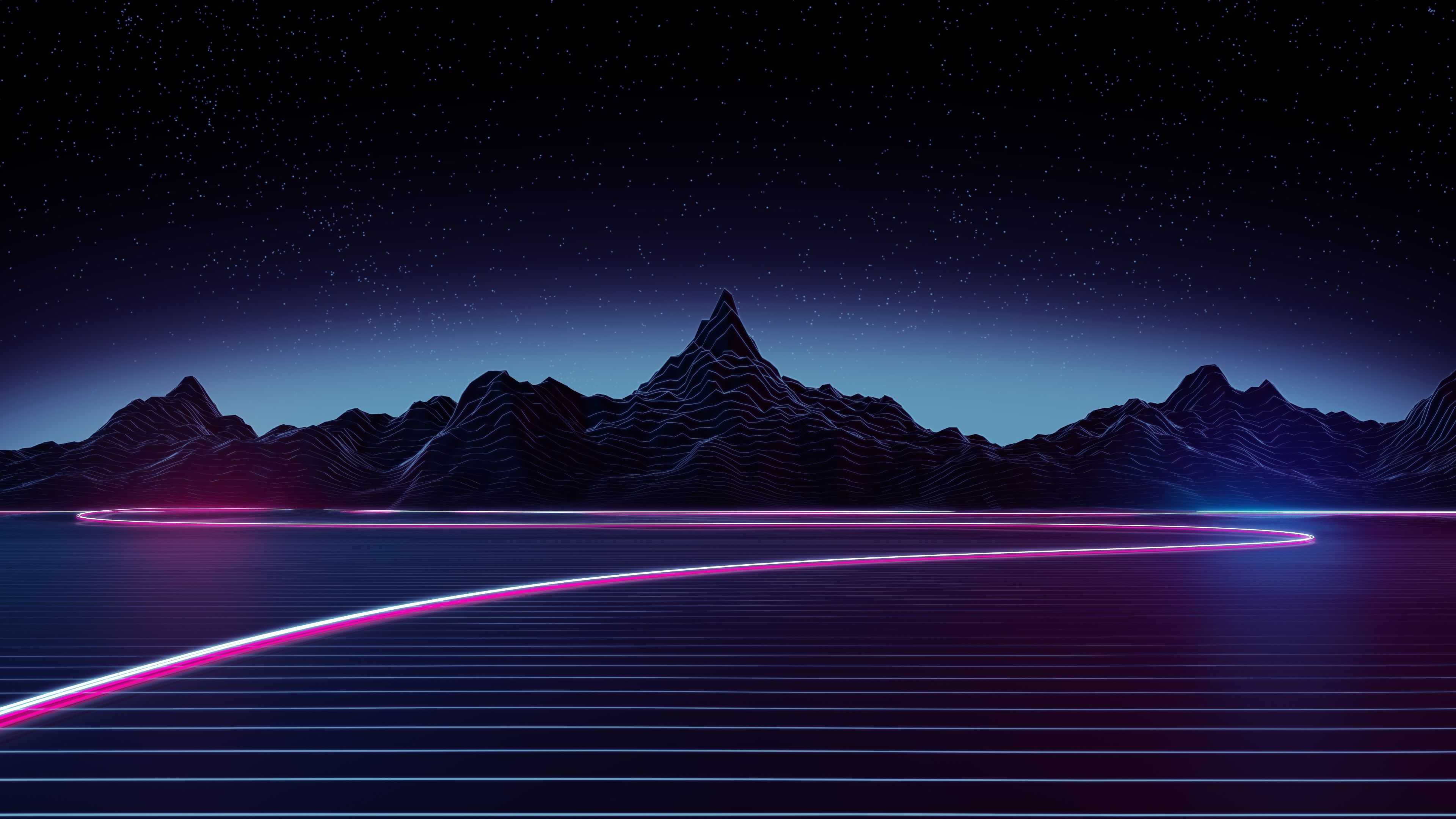 3840x2160 4K Neon Wallpaper Free 4K Neon Background, Desktop