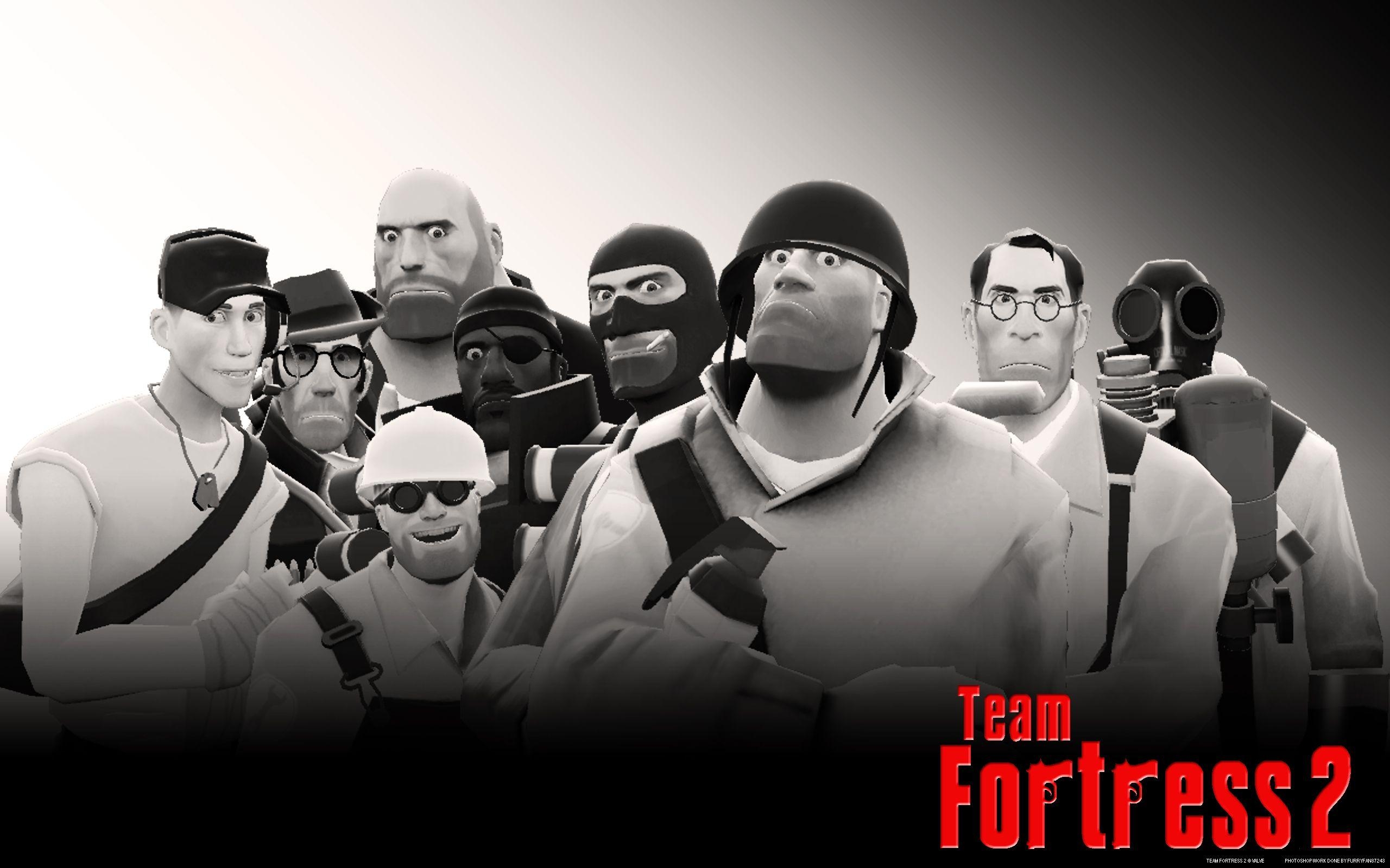 2560x1600 Team Fortress 2 (Wallpaper 2560 x 1600). Press Start To Play, Desktop