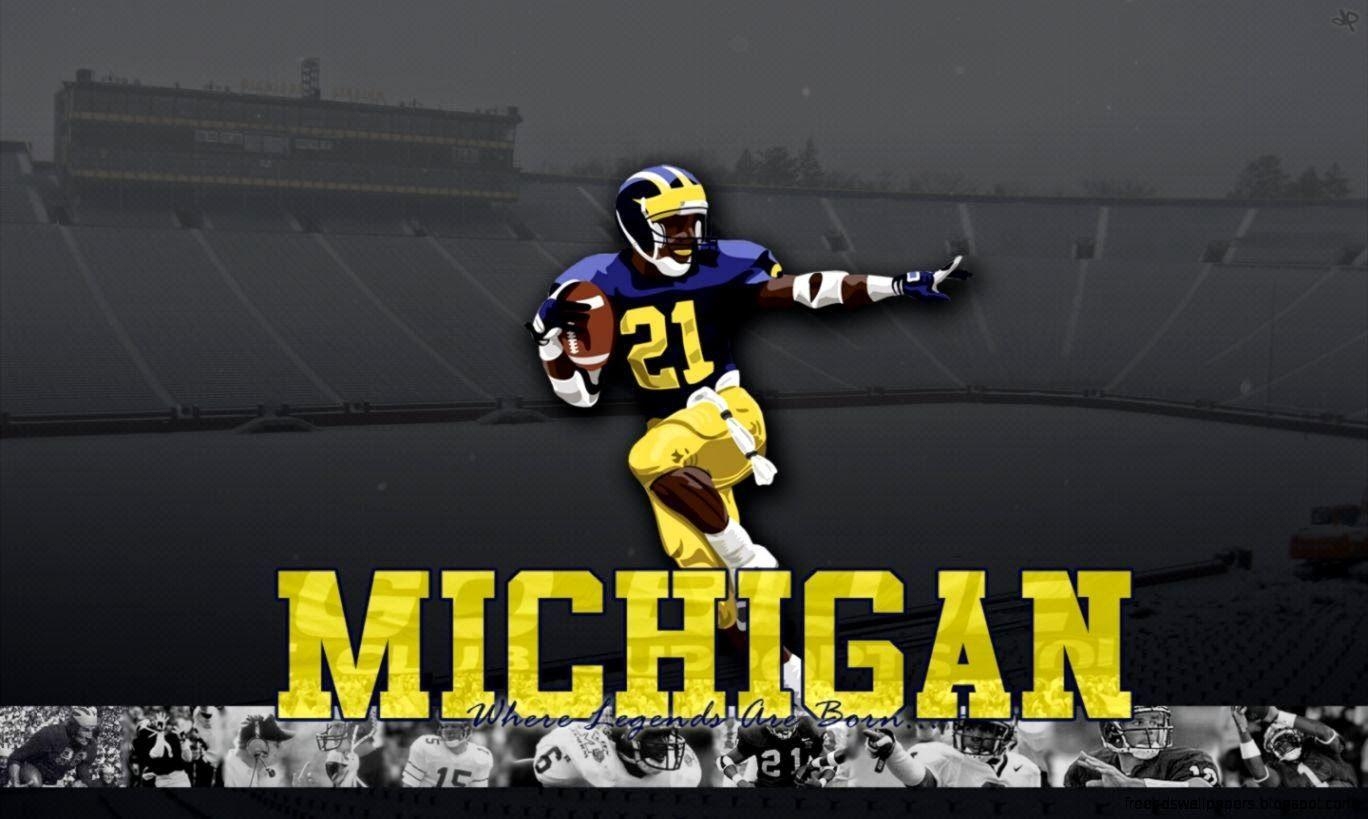 1370x820 Free Michigan Wolverines Football Wallpaper. ed, Desktop