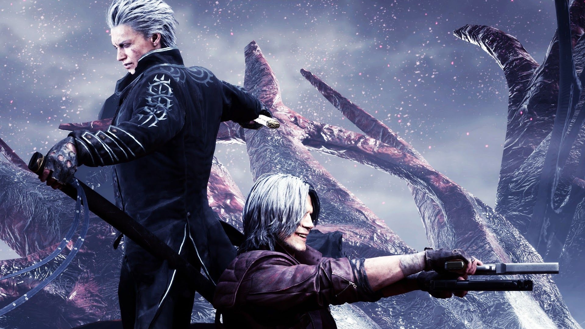 1920x1080 Devil May Cry 5 Vergil and Dante 4K Wallpaper, Desktop