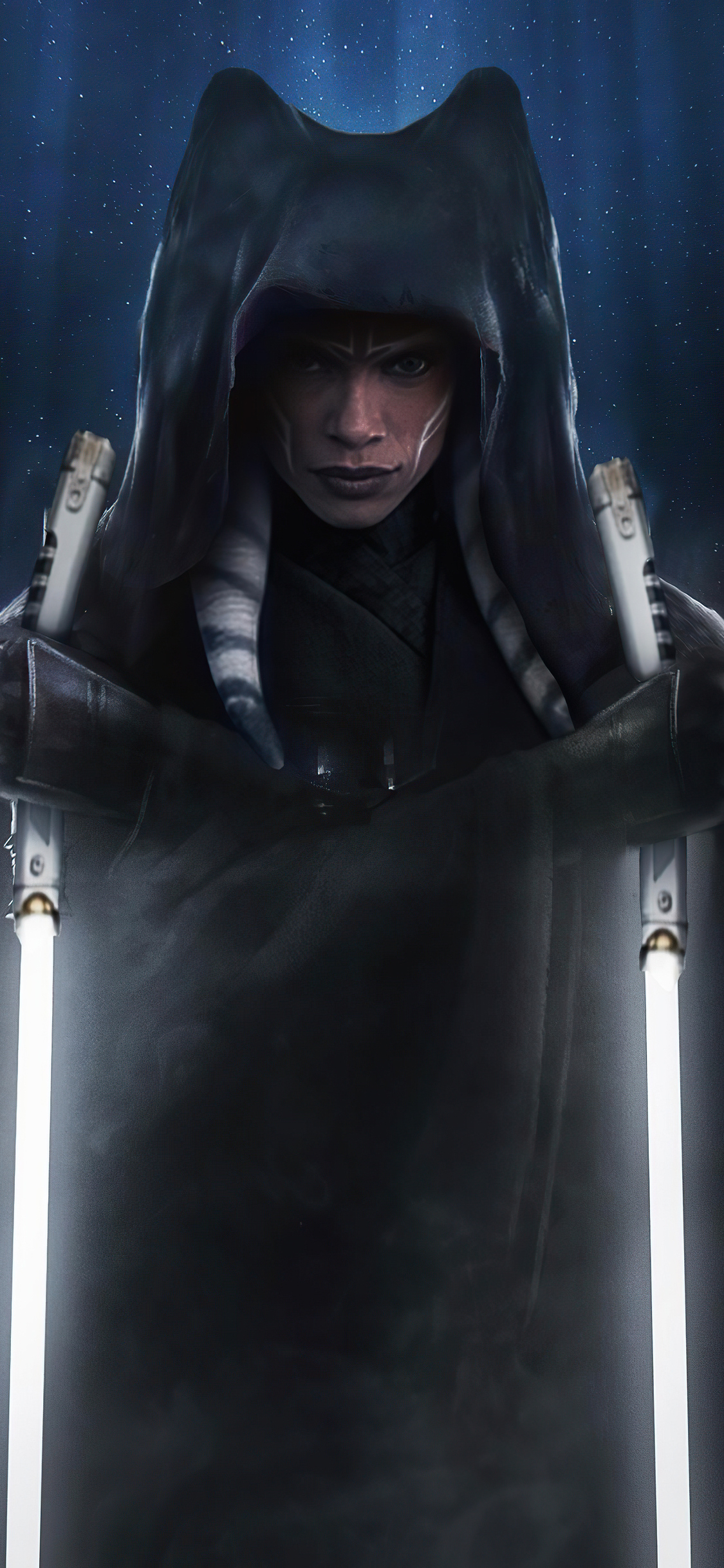 1130x2440 Ahsoka Tano Revan Pose iPhone XS, iPhone iPhone X HD 4k Wallpaper, Image, Background, Photo and Picture, Phone