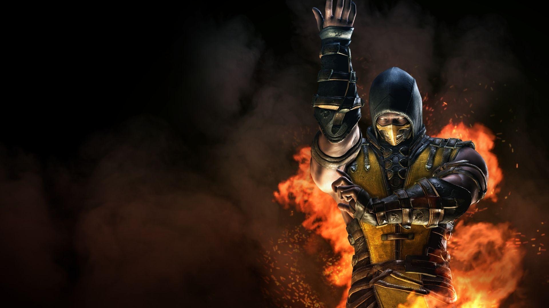 1920x1080 Mortal Kombat X Scorpion Wallpaper, Desktop