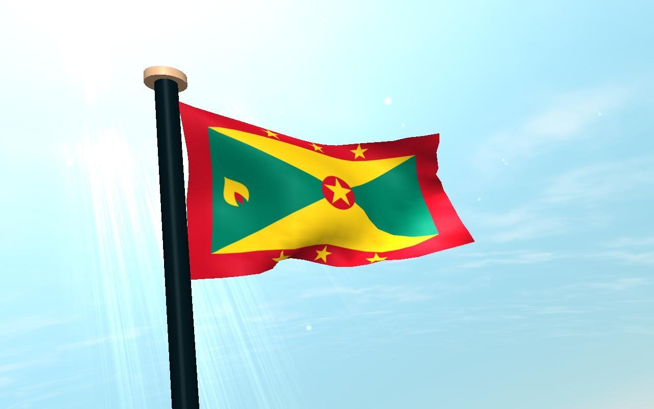 1280x800 Grenada Flag 3D Free Wallpaper for Android, Desktop