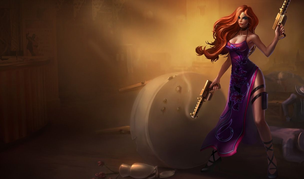 1220x720 Secret Agent Miss Fortune Skin of Legends, Desktop