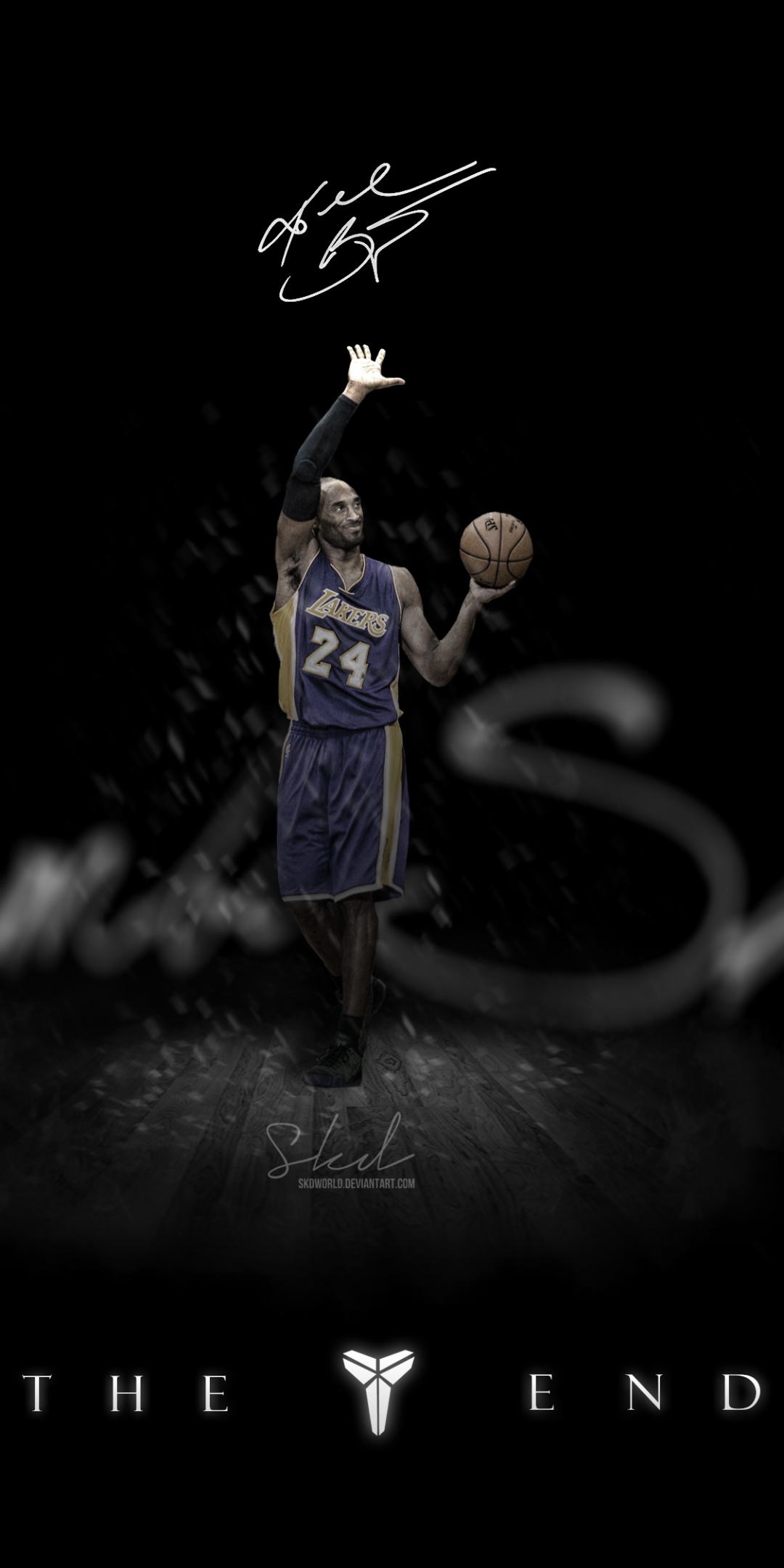 1080x2160 Download  Los Angeles Lakers, Kobe Bryant, Basketball Player, Nba Wallpaper for Huawei Mate 10, Phone