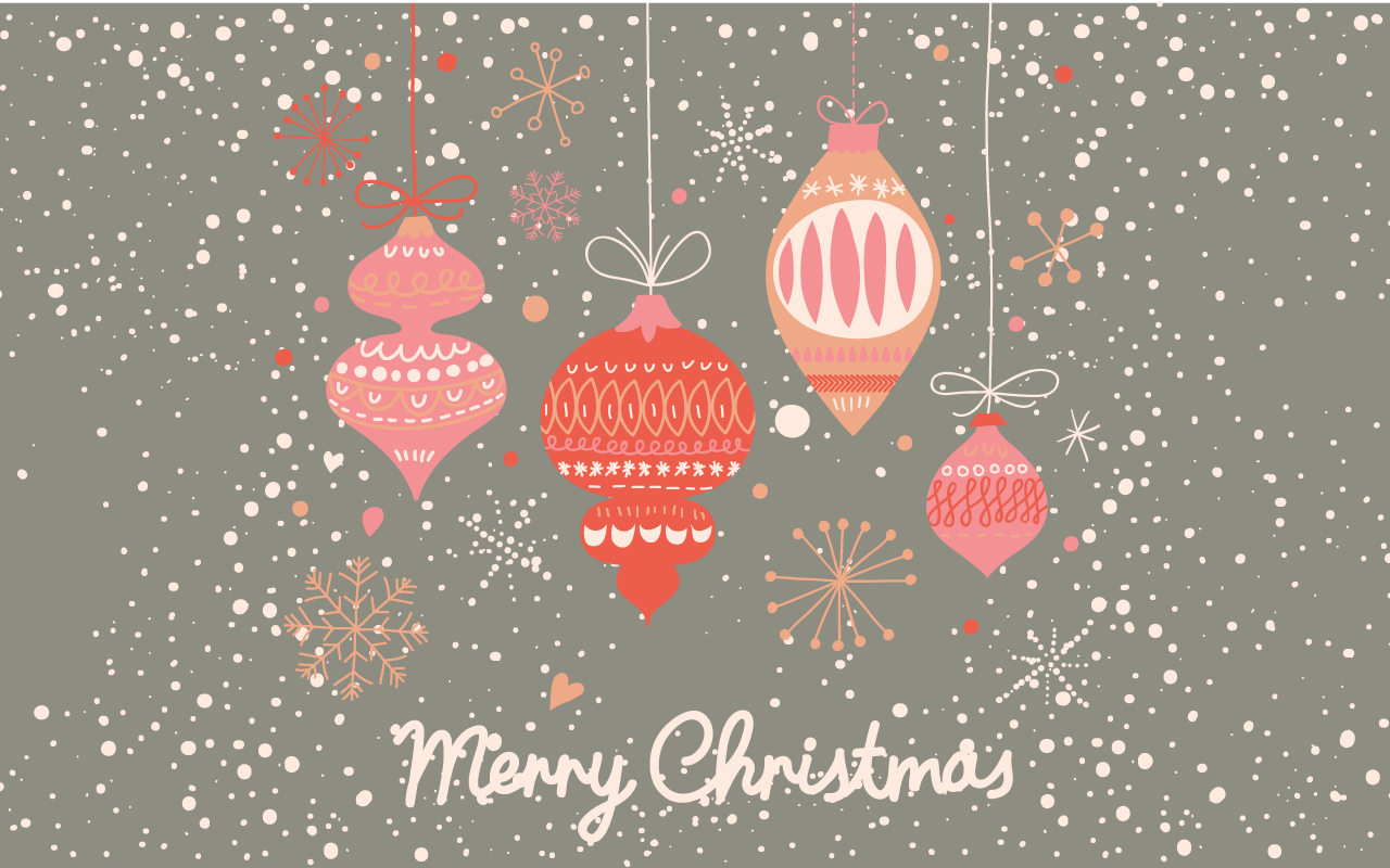 1280x800 Cute Christmas Wallpaper Free Cute Christmas Background, Desktop