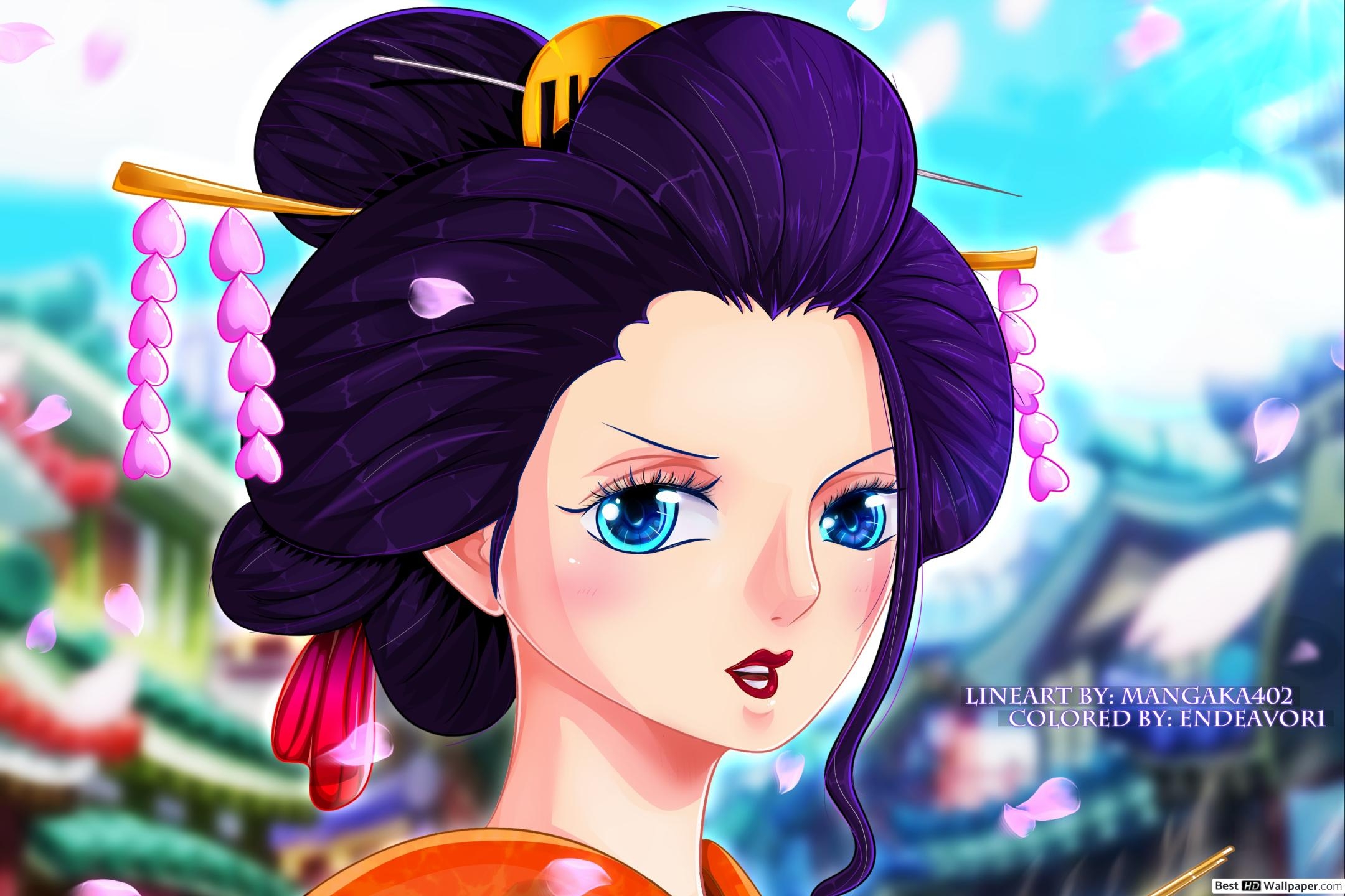 2160x1440 Nico Robin Wano Style HD wallpaper download, Desktop