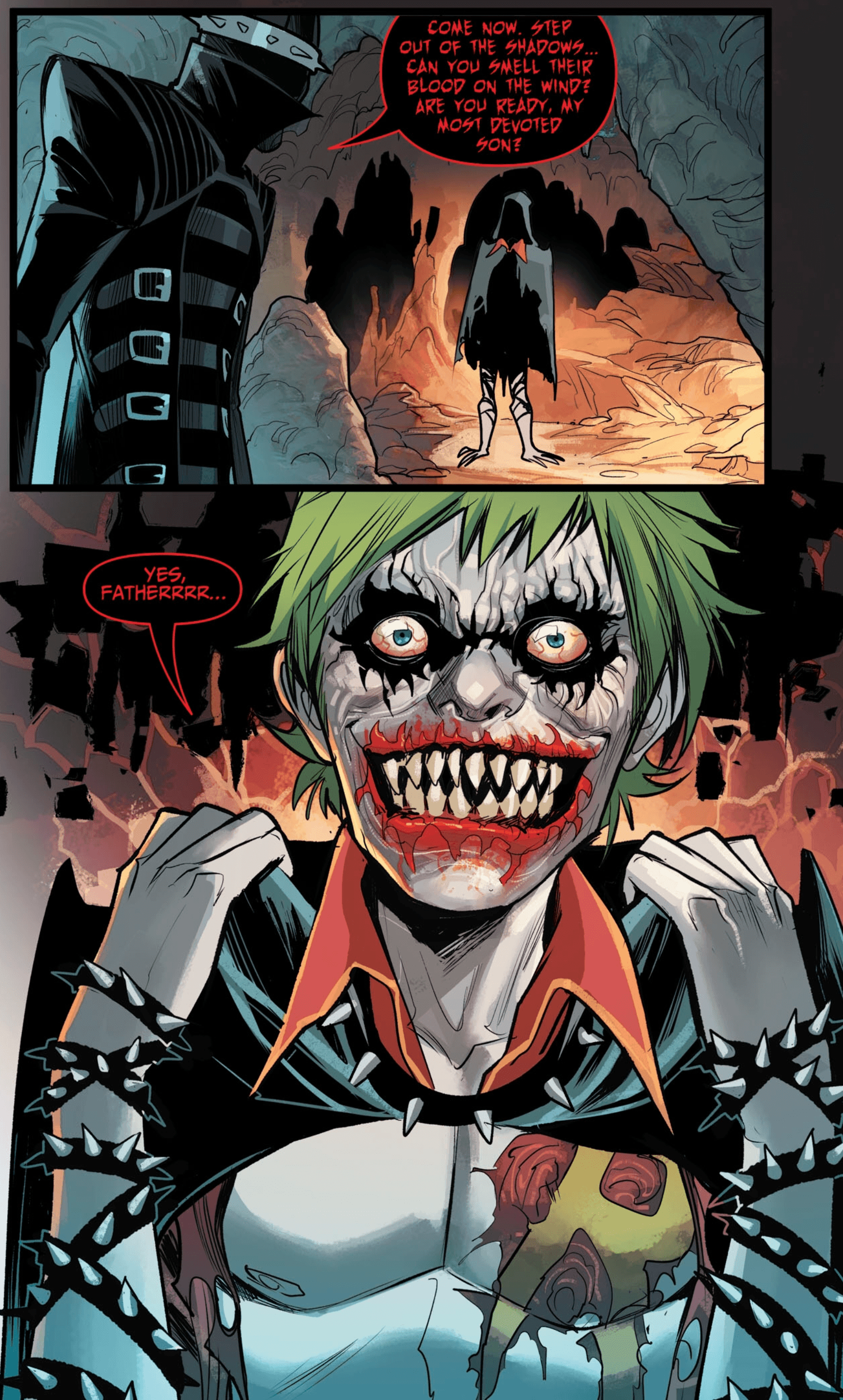 1650x2740 The Batman Who Laughs makes a horrifying, cannibalistic debut, Phone