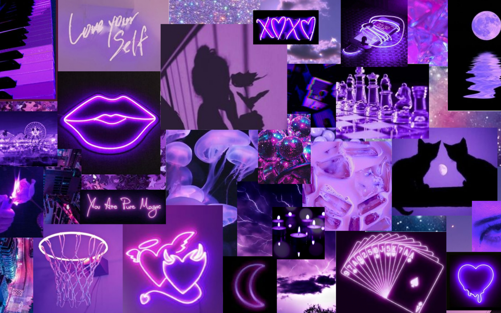 1680x1050 Free download Neon purple aesthetic wallpaper Purple wallpaper iphone Cute [1920x1080] for your Desktop, Mobile & Tablet. Explore Purple Aesthetic HD Wallpaper. HD Simple Aesthetic Wallpaper, Purple Wallpaper Hd, Desktop