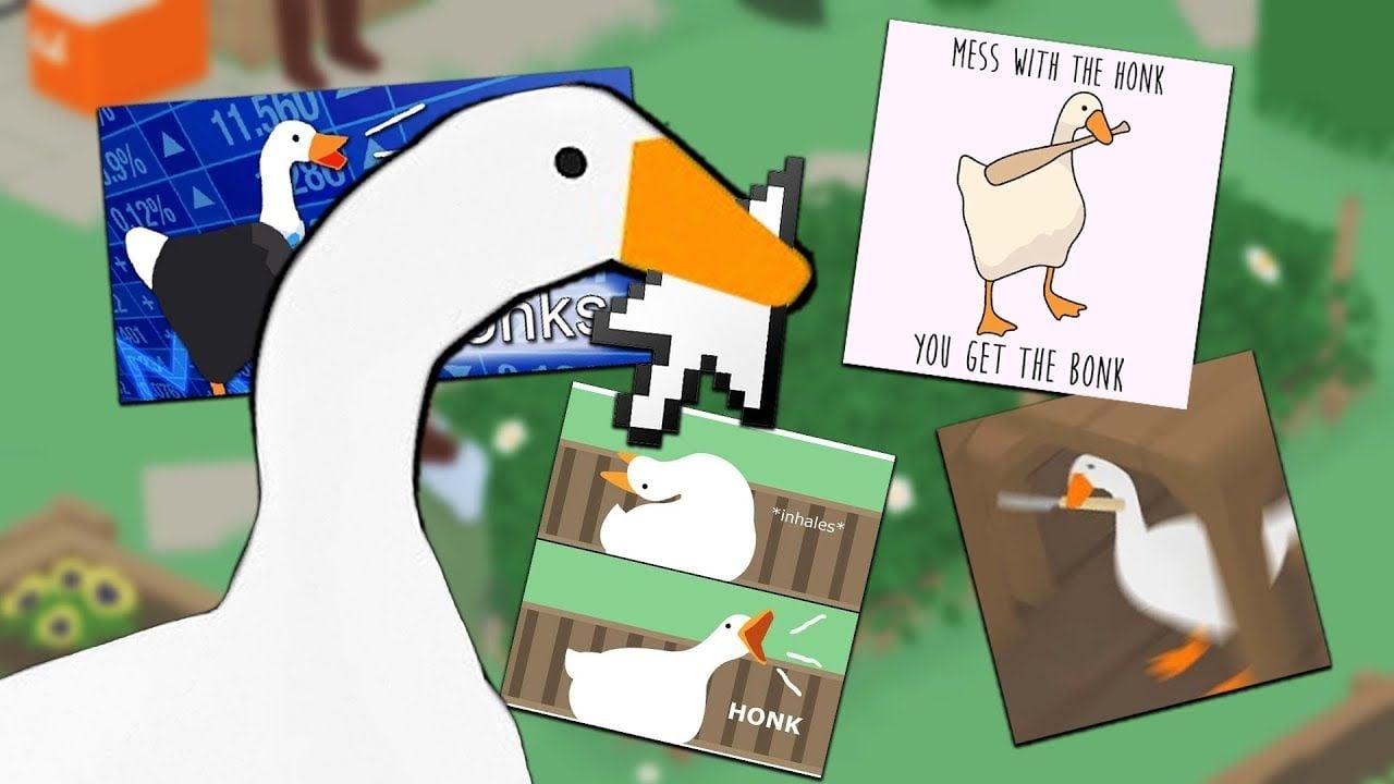 1280x720 Untitled Goose Game But DESKTOP GOOSE Brings Me Memes, Desktop