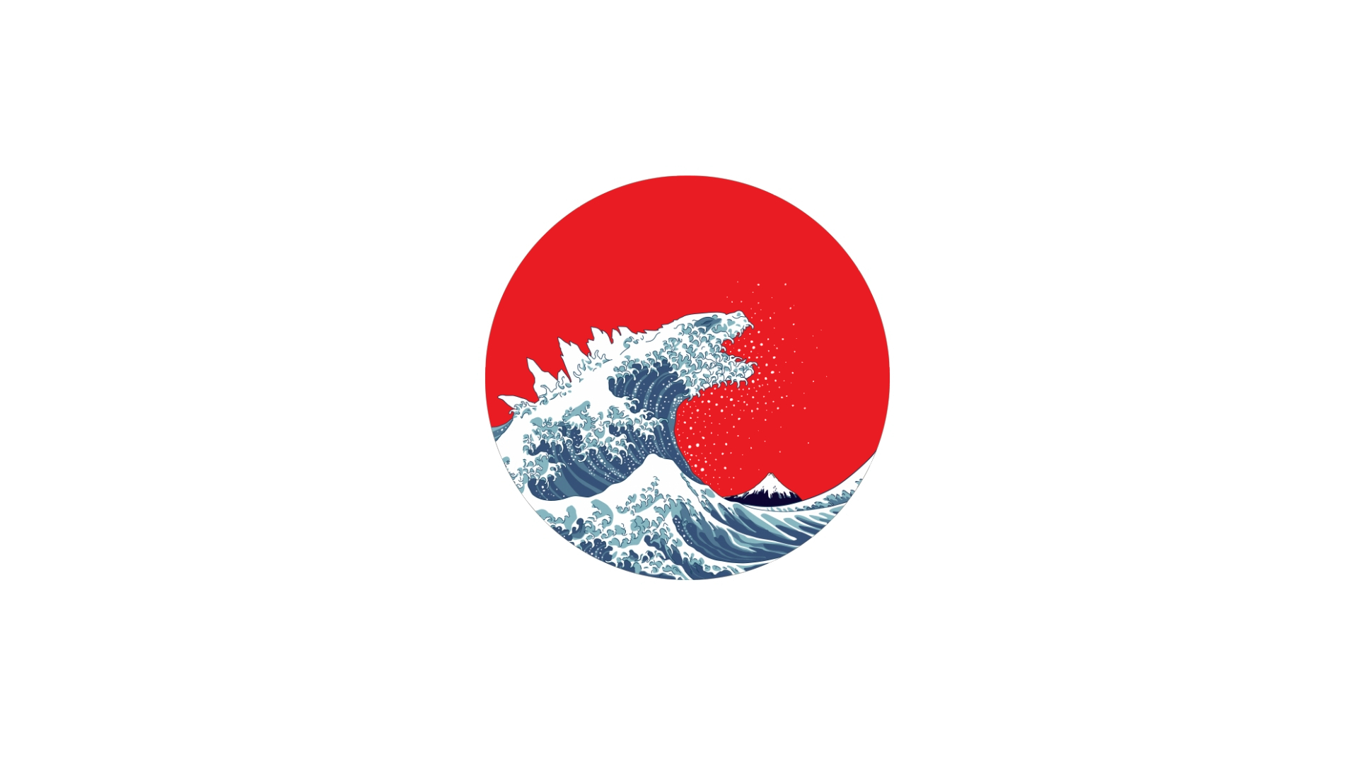 1920x1080 The Great Wave of Kaiju [], Desktop