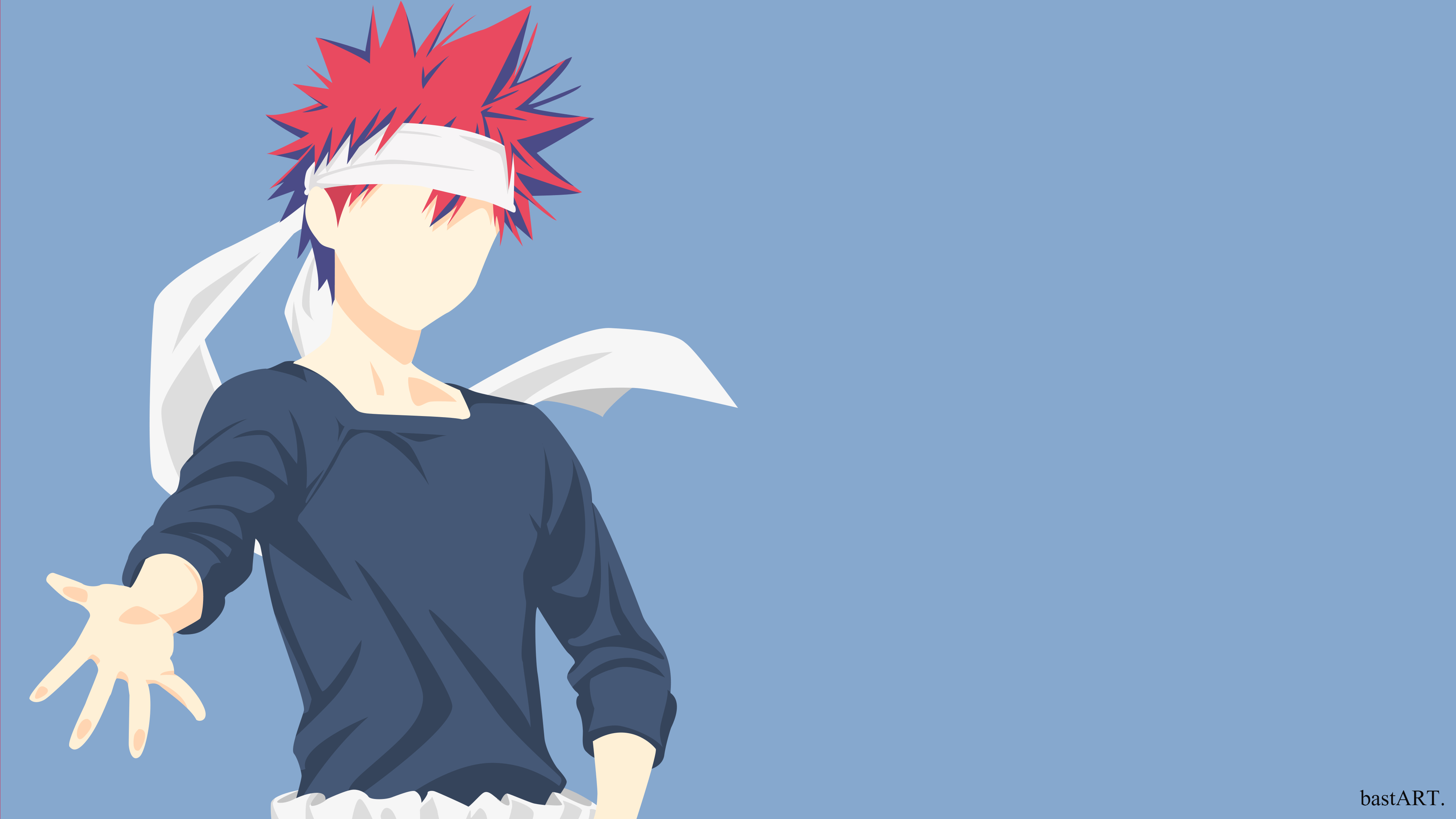 4000x2250 Minimalist Anime Wallpaper 4k, Desktop