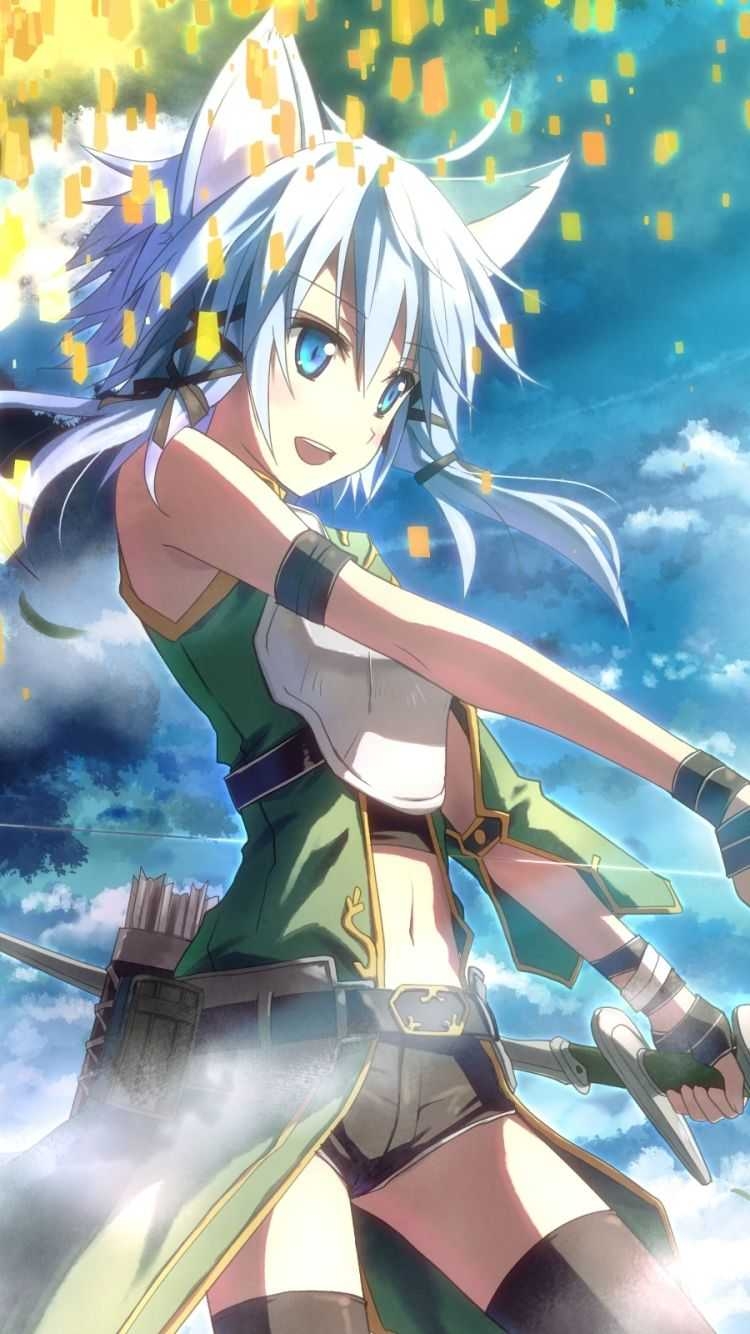 750x1340 Sword Art Online Background, Phone