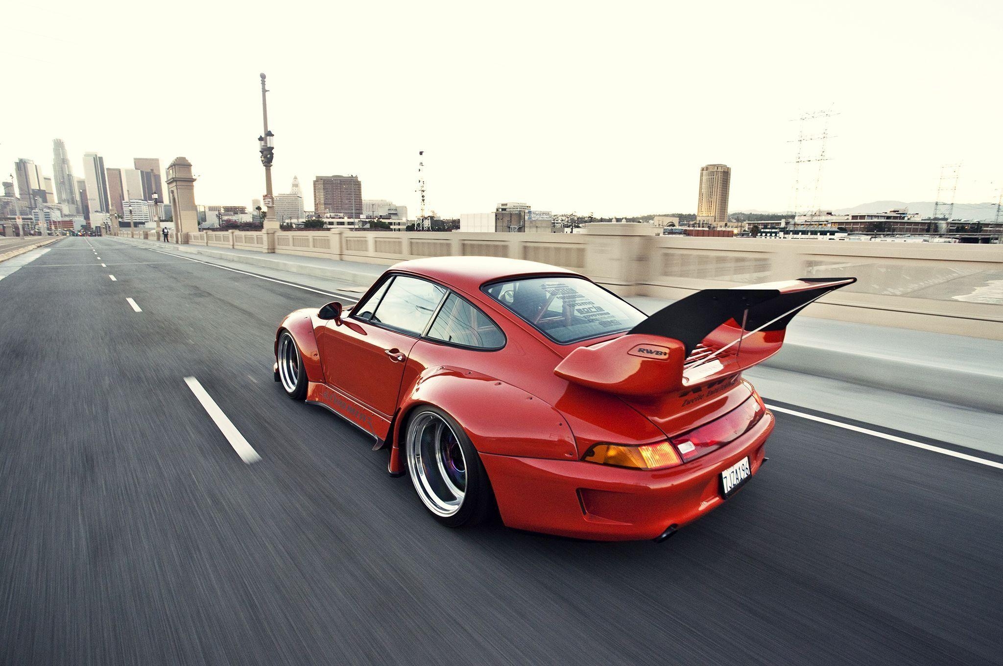 2050x1360 porsche 911 widebody kit rwb coupe cars wallpaperx1360, Desktop