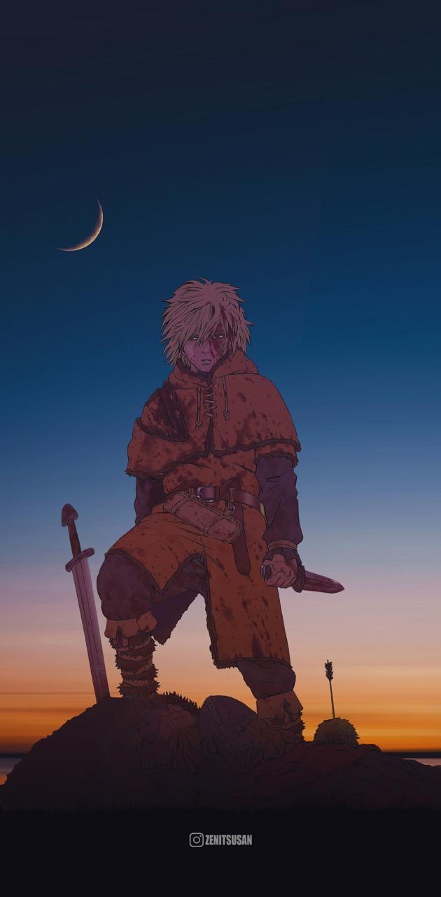 630x1280 vinland saga wallpaper, Phone