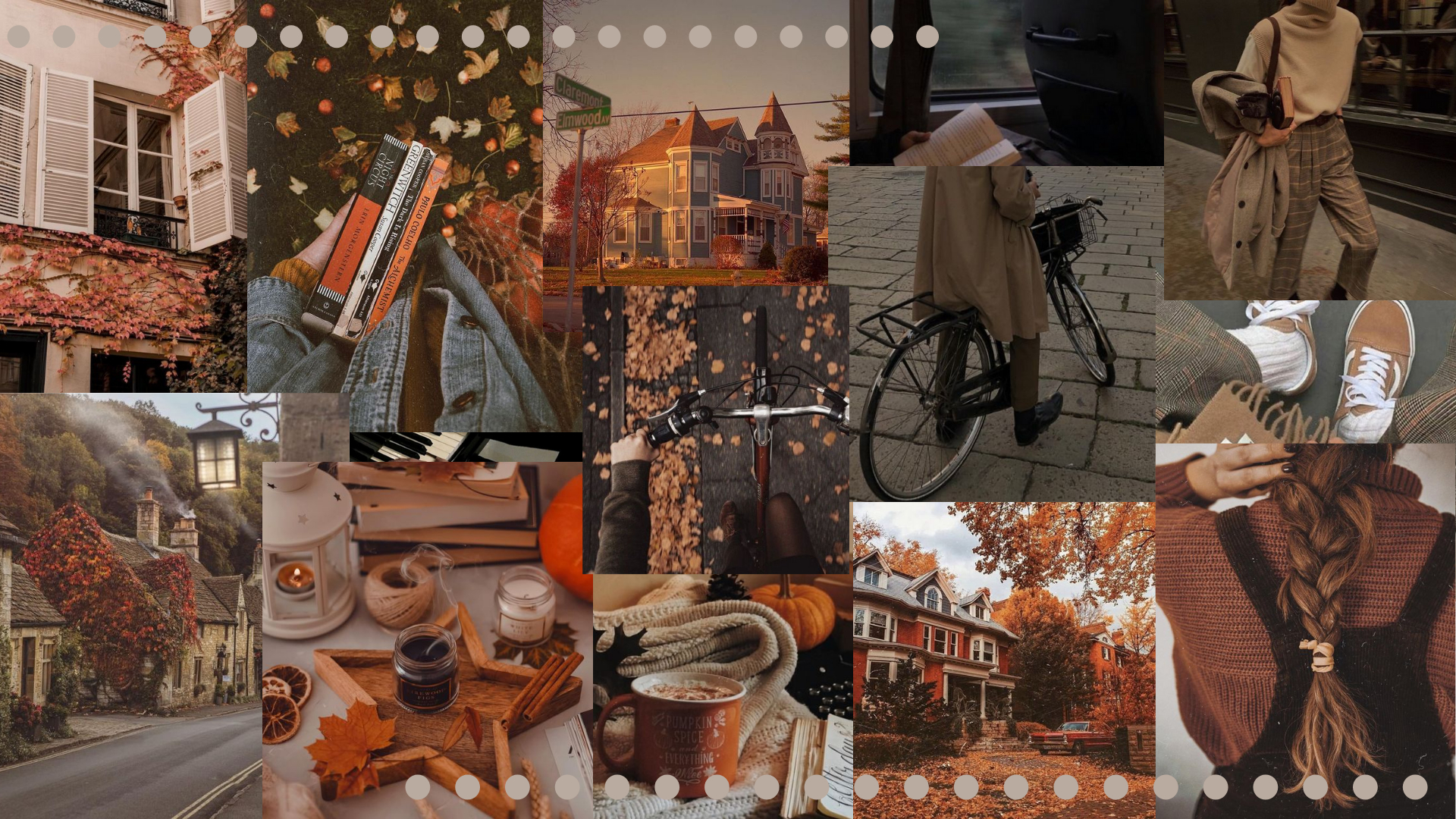 1920x1080 Aesthetic Collage Wallpaper. Aesthetic desktop wallpaper, Desktop wallpaper art, Halloween desktop wallpaper, Desktop