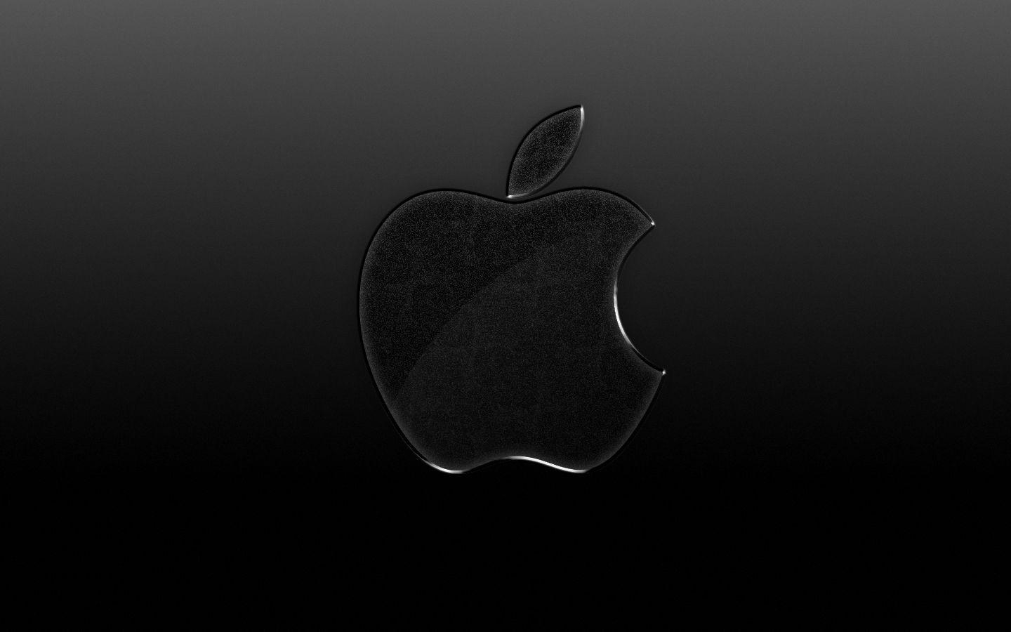 1440x900 Apple Inc Wallpaper Black Apple Wallpaper Wallpaper 93019, Desktop