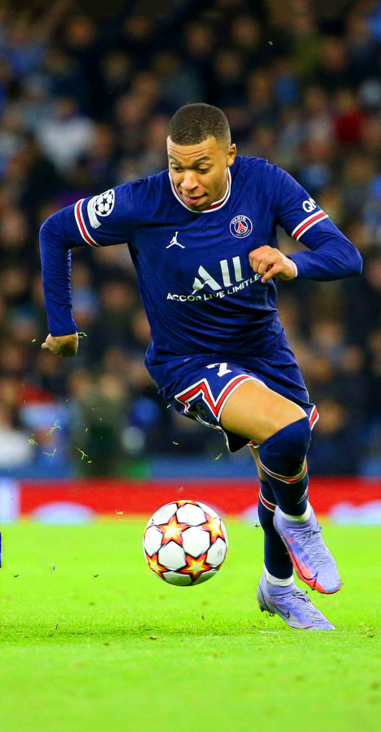 750x1440 Kylian Mbappe Wallpaper, Phone