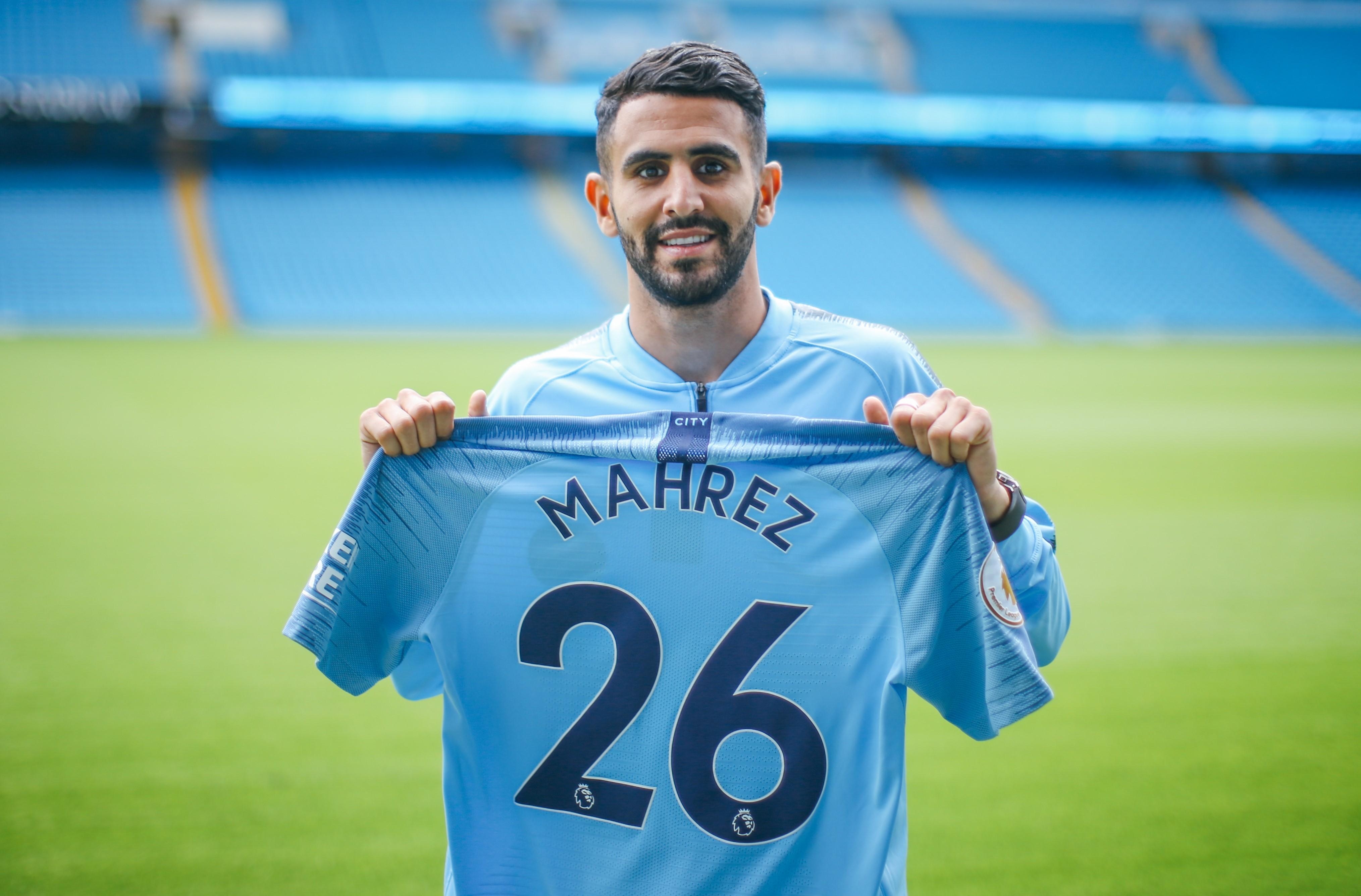 4060x2680 Man City sign Mahrez from Leicester, Desktop