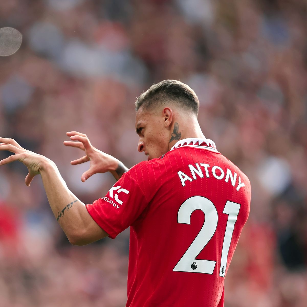 1200x1200 Antony explains Man Utd goal celebration after scoring on debut vs Arsenal, Phone