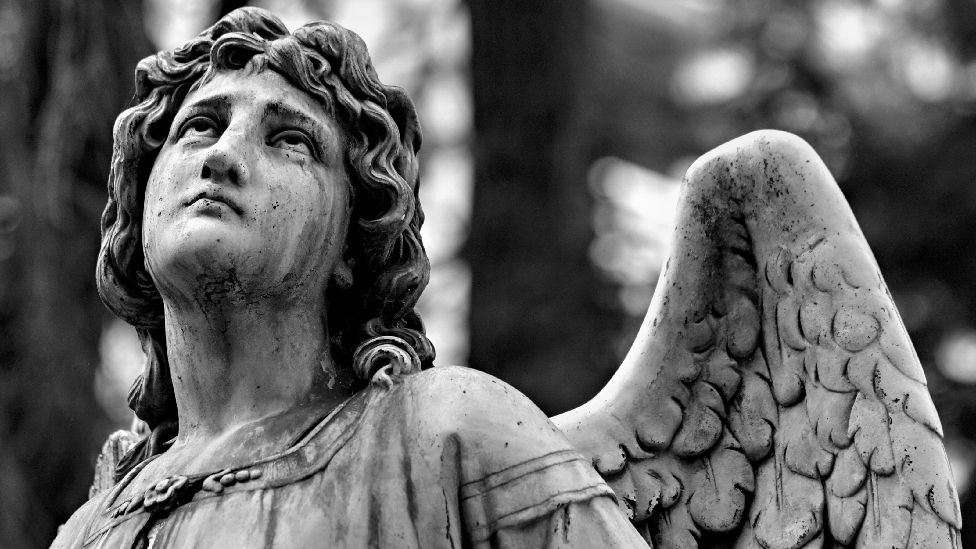 3200x1800 Angel Statue Wallpaper Free Angel Statue Background, Desktop