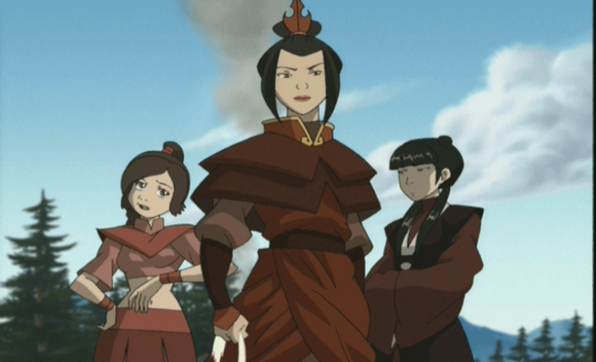 1910x1160 azula, ty lee & mai. Avatar. Ty lee, Azula and Avatar, Desktop