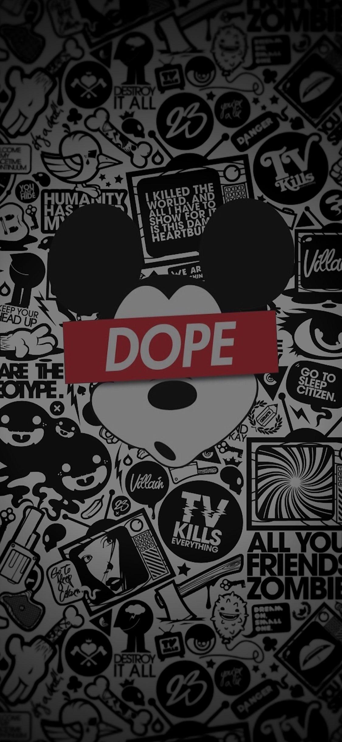 1130x2440 Dope iPhone X Funny Wall. Phone Desktop HD Wallpaper, Phone