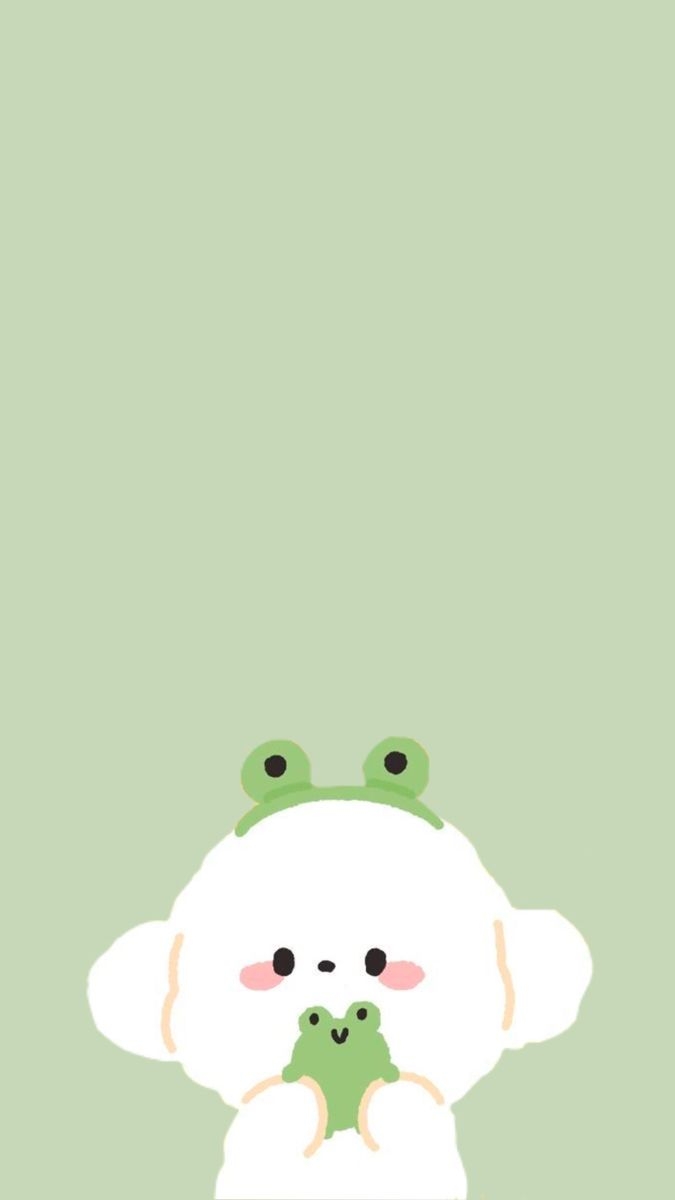 680x1200 Cute kawaii aegyo puppy frog lokscreen sage. Kawaii wallpaper, Cute cartoon wallpaper, iPhone wallpaper kawaii, Phone