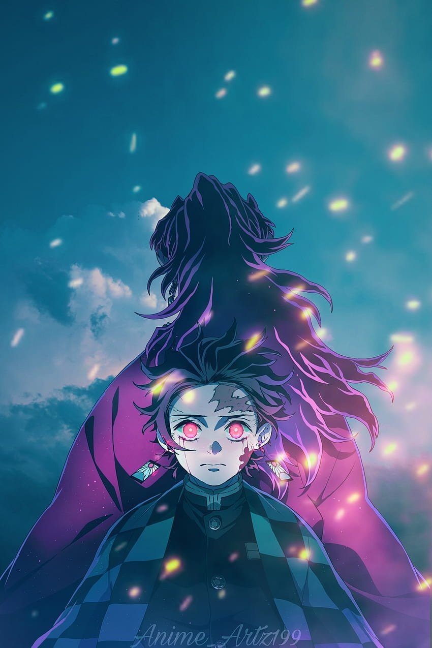 850x1280 Tanjiro Kamado Wallpaper, Phone