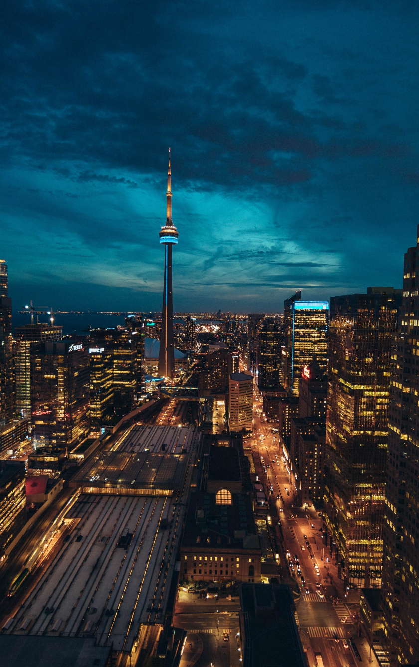840x1340 Download wallpaper  toronto, Phone