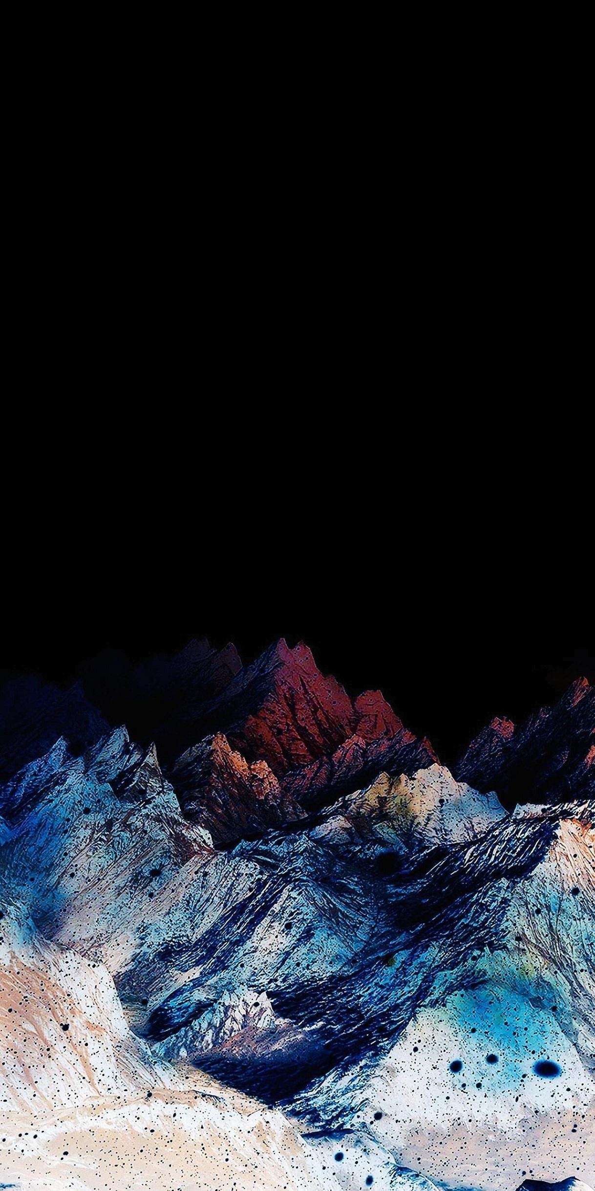 1220x2440 True Black And OLED Optimized Wallpaper For IPhone XS, Phone