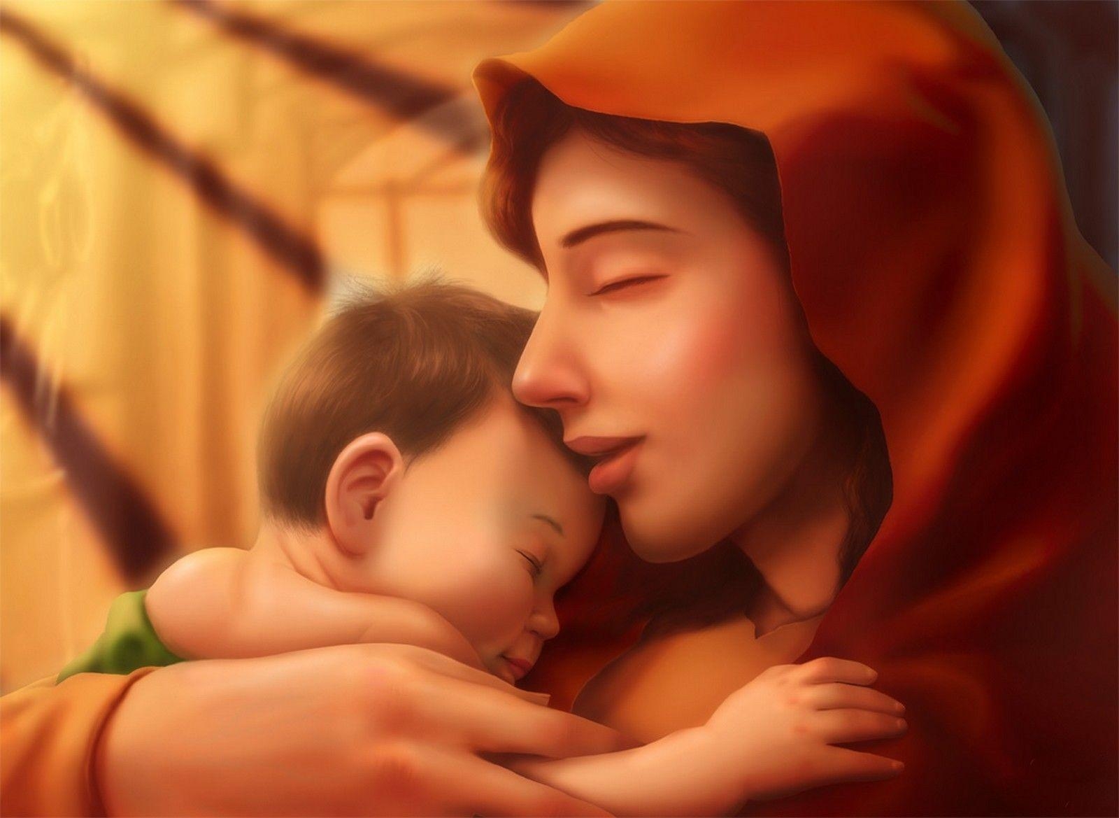 1600x1170 Mother And Baby Wallpaper. (68++ Wallpaper), Desktop