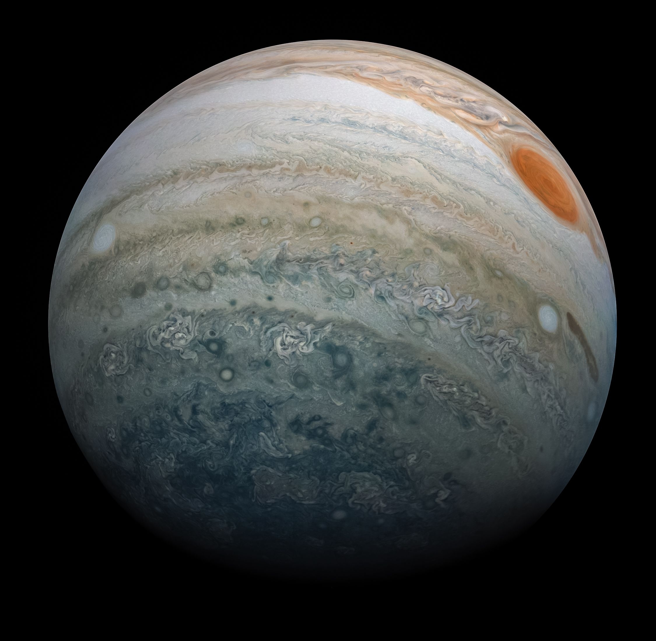 2250x2210 Cool view of Jupiter, Desktop