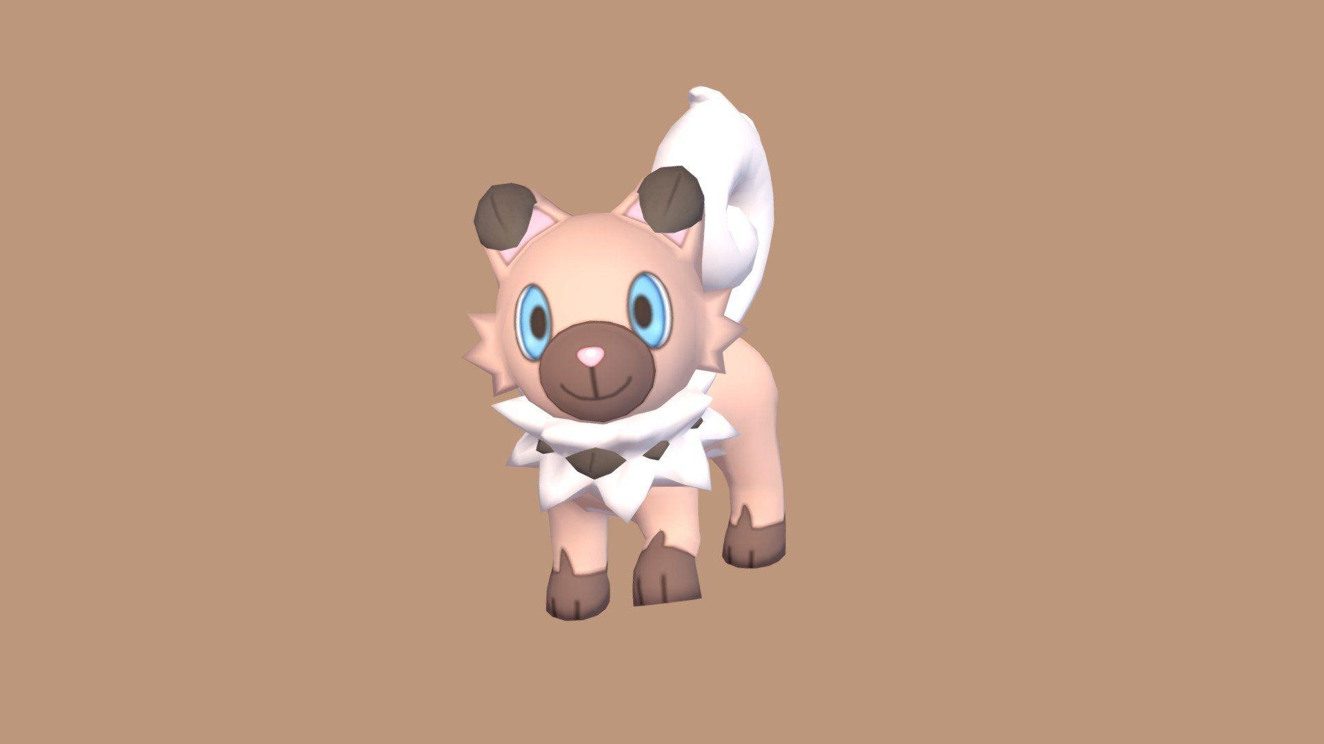 1920x1080 Rockruff (Pokemon Sun & Moon) model, Desktop