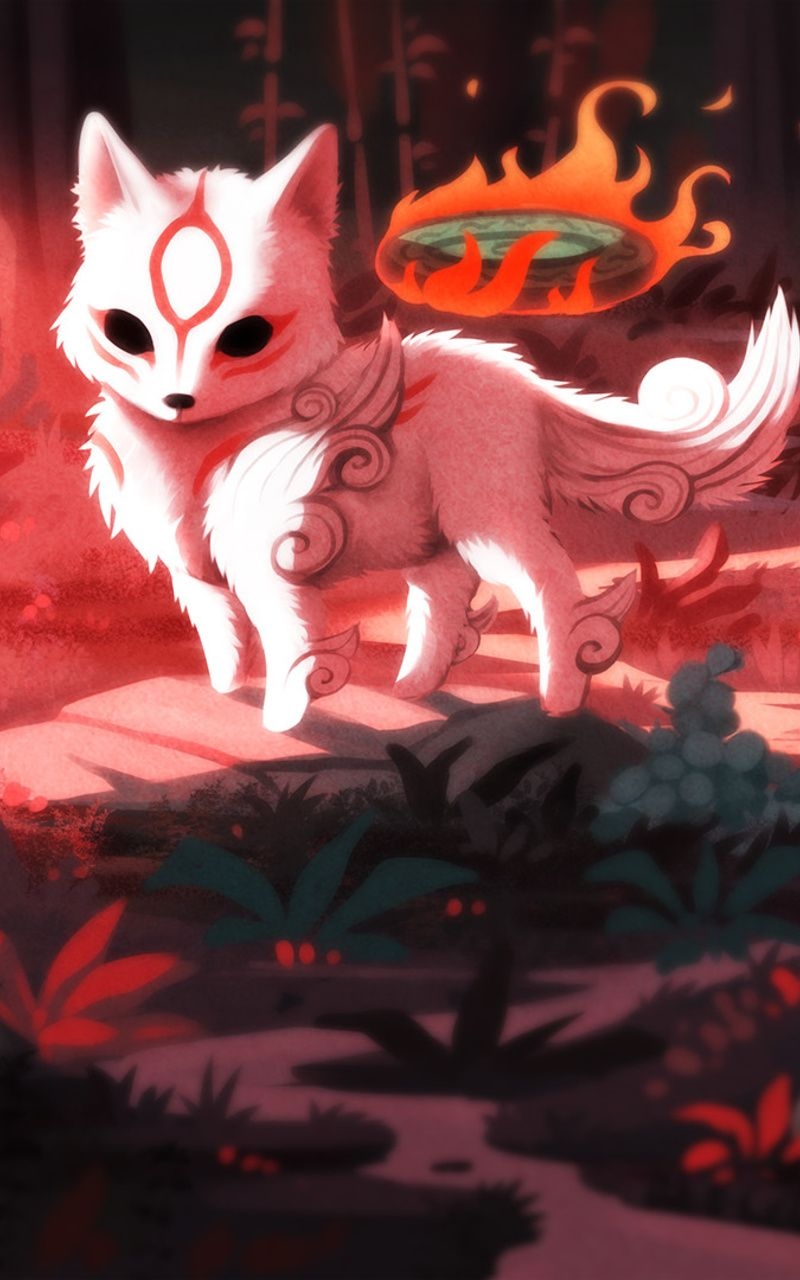 800x1280 Animal Fox Okami Nexus Samsung Galaxy Tab Note Android Tablets HD 4k Wallpaper, Image, Background, Photo and Picture, Phone