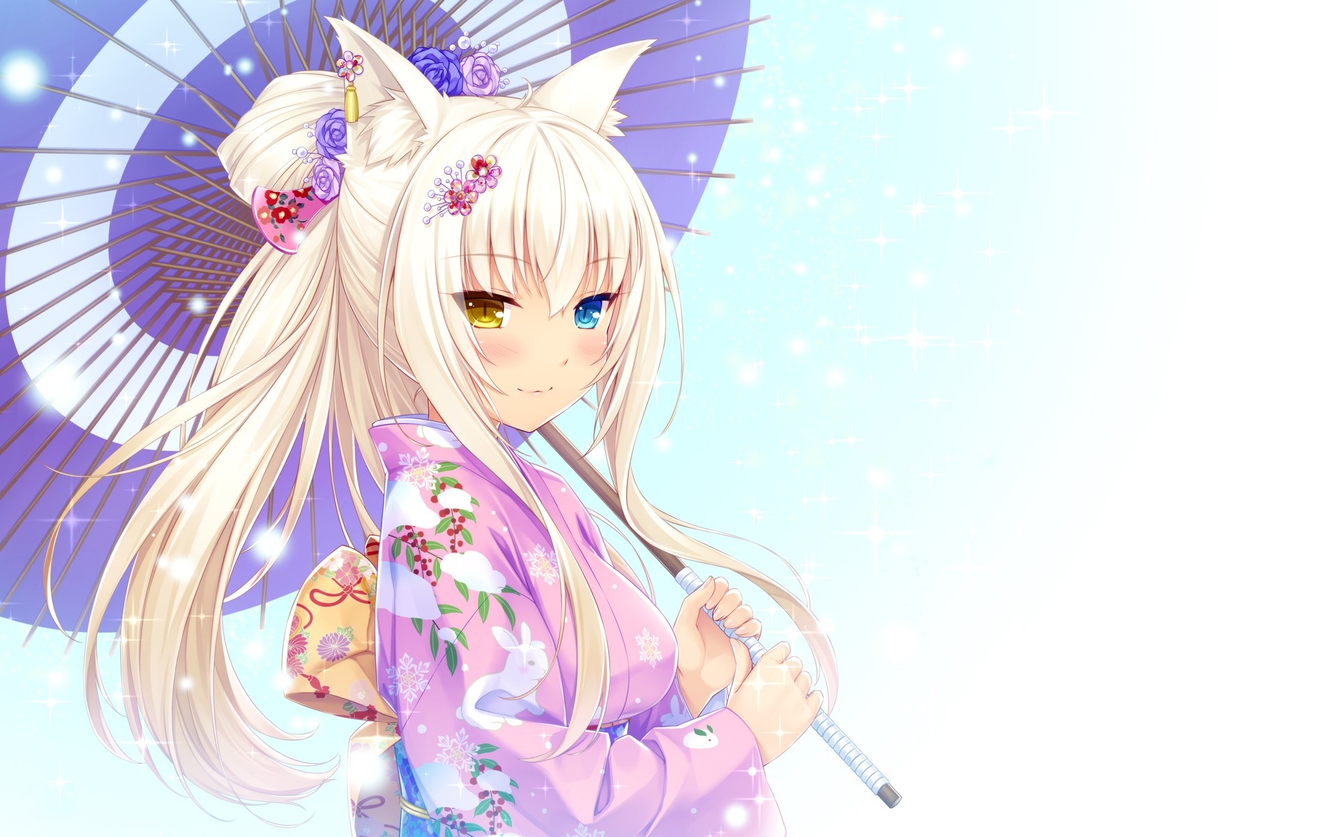 1920x1200 Cat Girl, Coconut (Nekopara) HD Wallpaper, Desktop