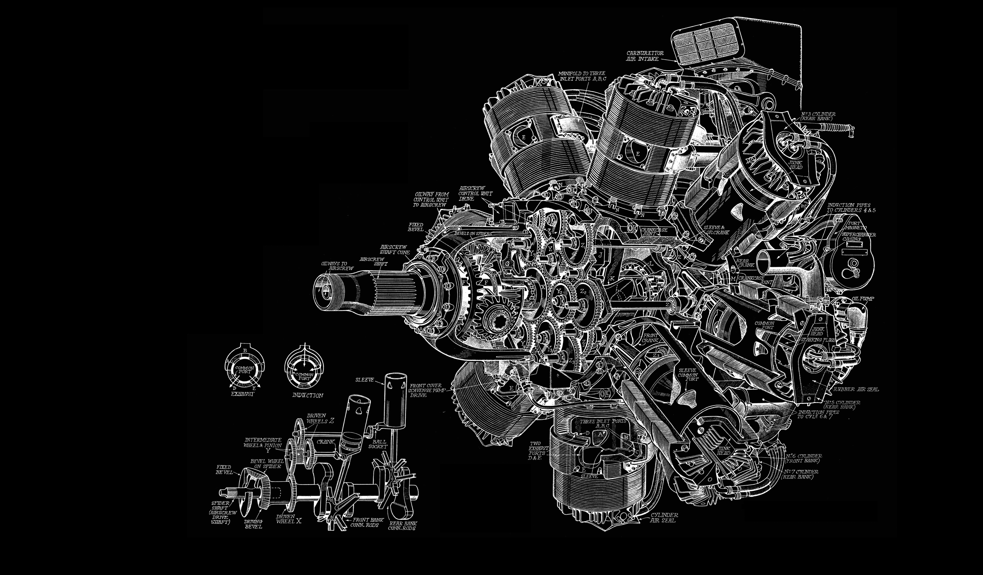 3250x1900 engine wallpaper, Desktop