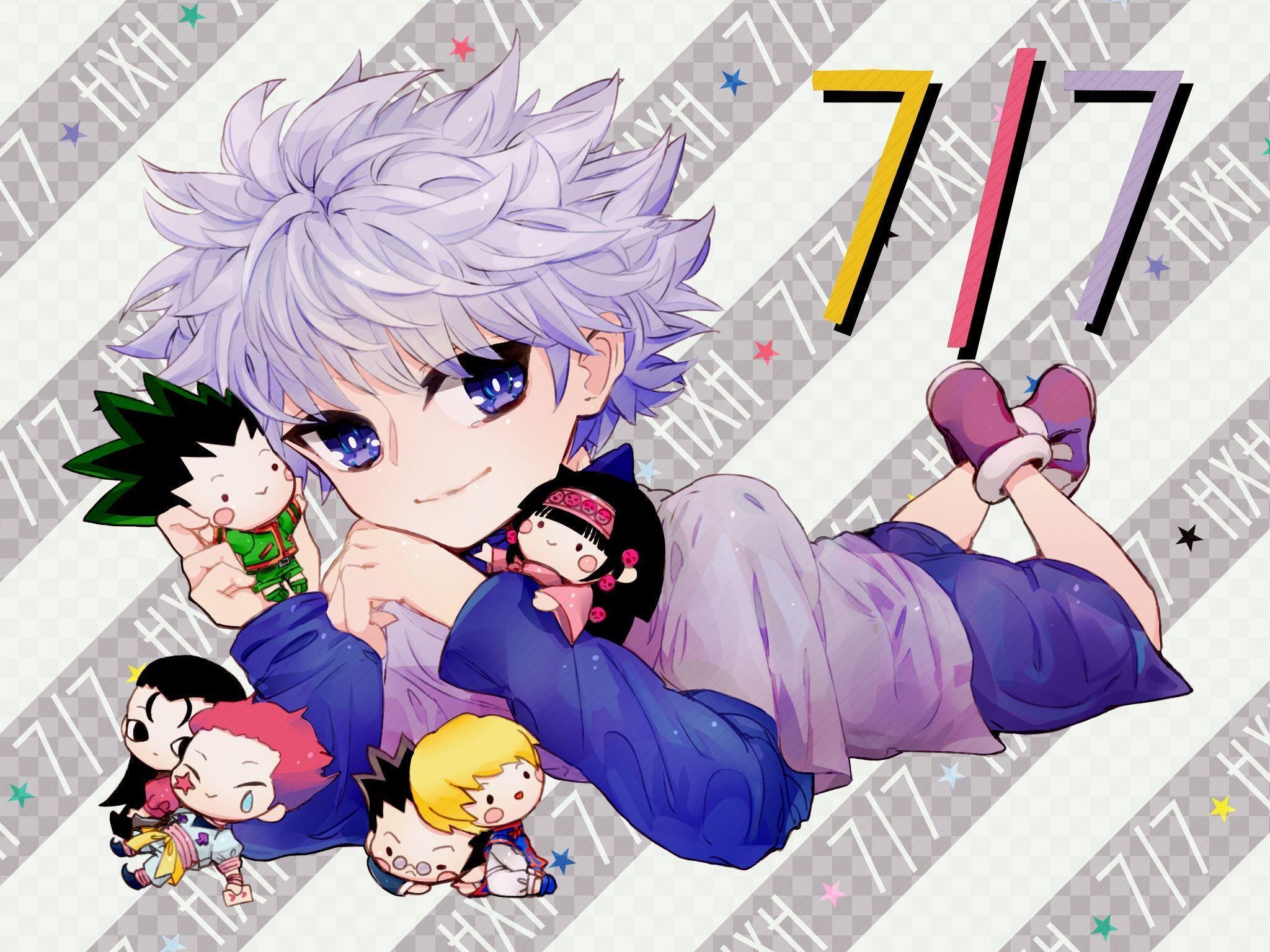 2050x1540 killua wallpaper, Desktop