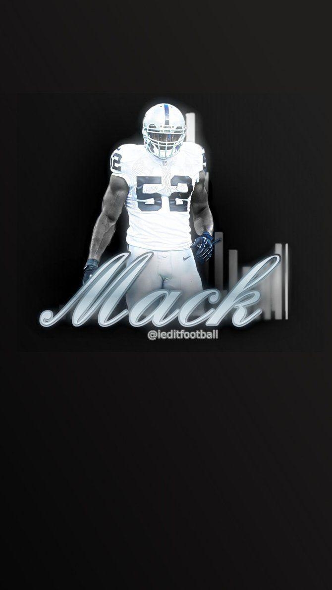 670x1200 Raiders Khalil Mack IPhone Android Wallpaper, Phone