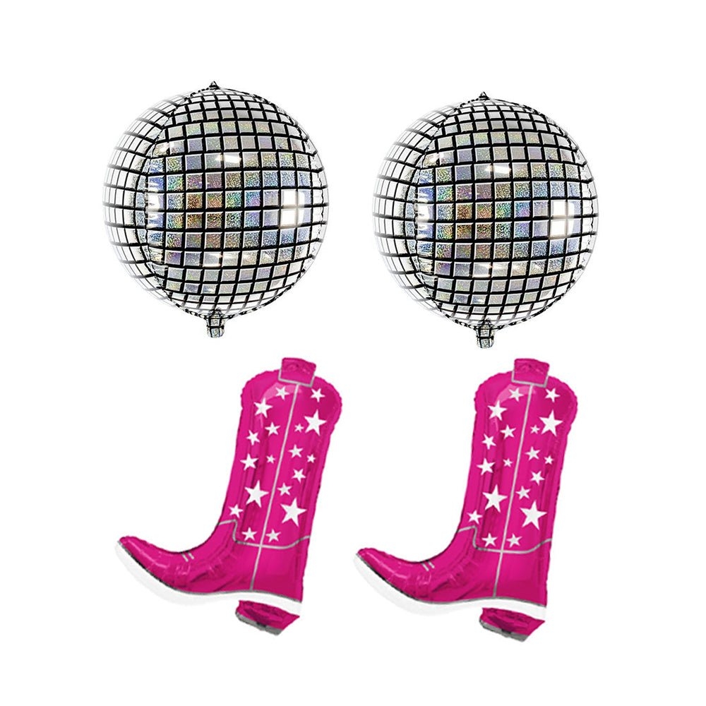 1000x1000 Disco Cowgirl Balloons, Phone