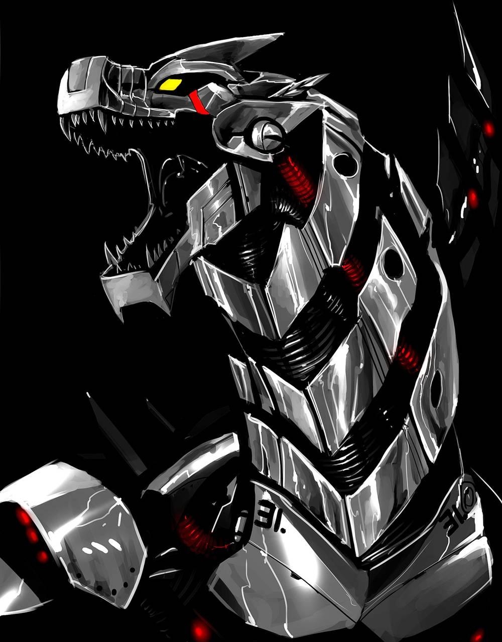 1000x1280 Mechagodzilla Wallpaper, Phone