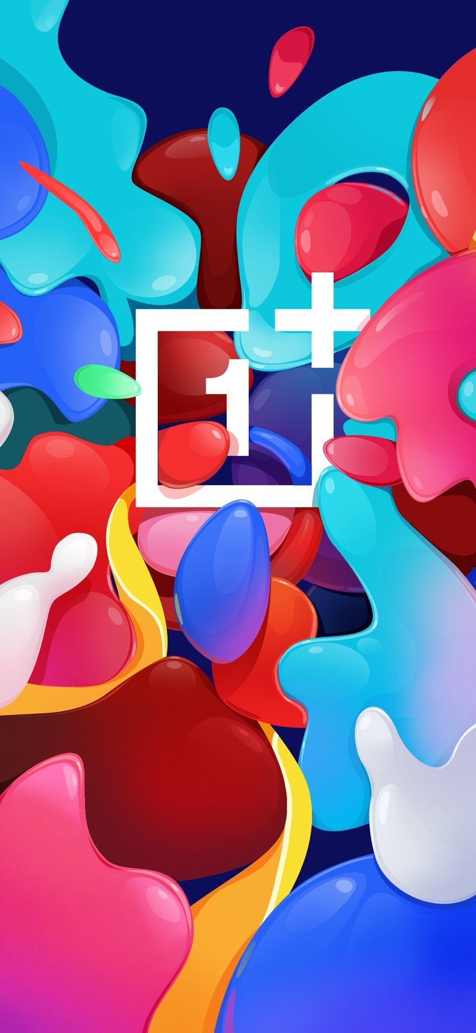 950x2050 Download new OnePlus wallpaper w/ colorful new logo, Phone