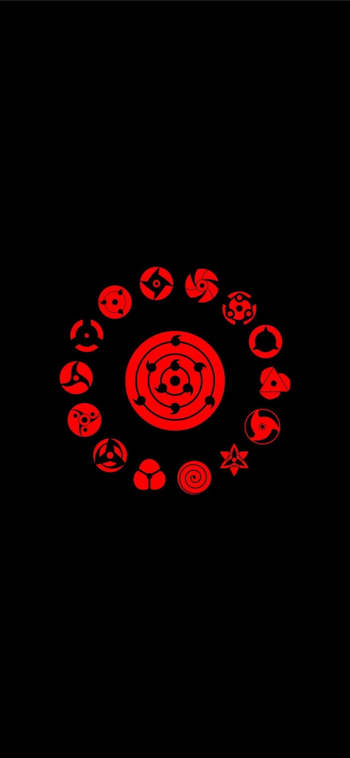 1190x2560 mangekyou sharingan 4k wallpaper, Phone