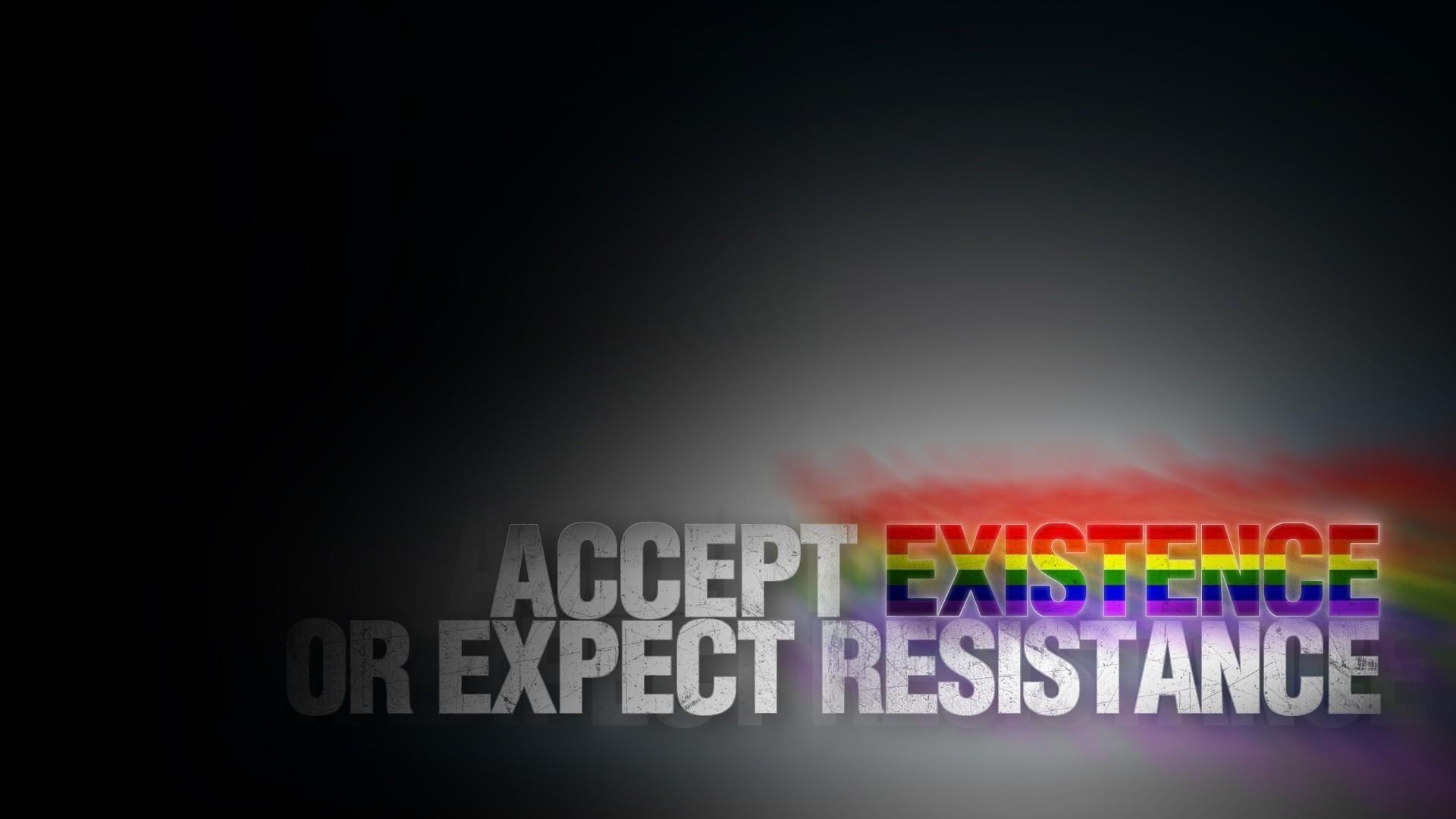 1920x1080 Gay pride typography wallpaper, Desktop