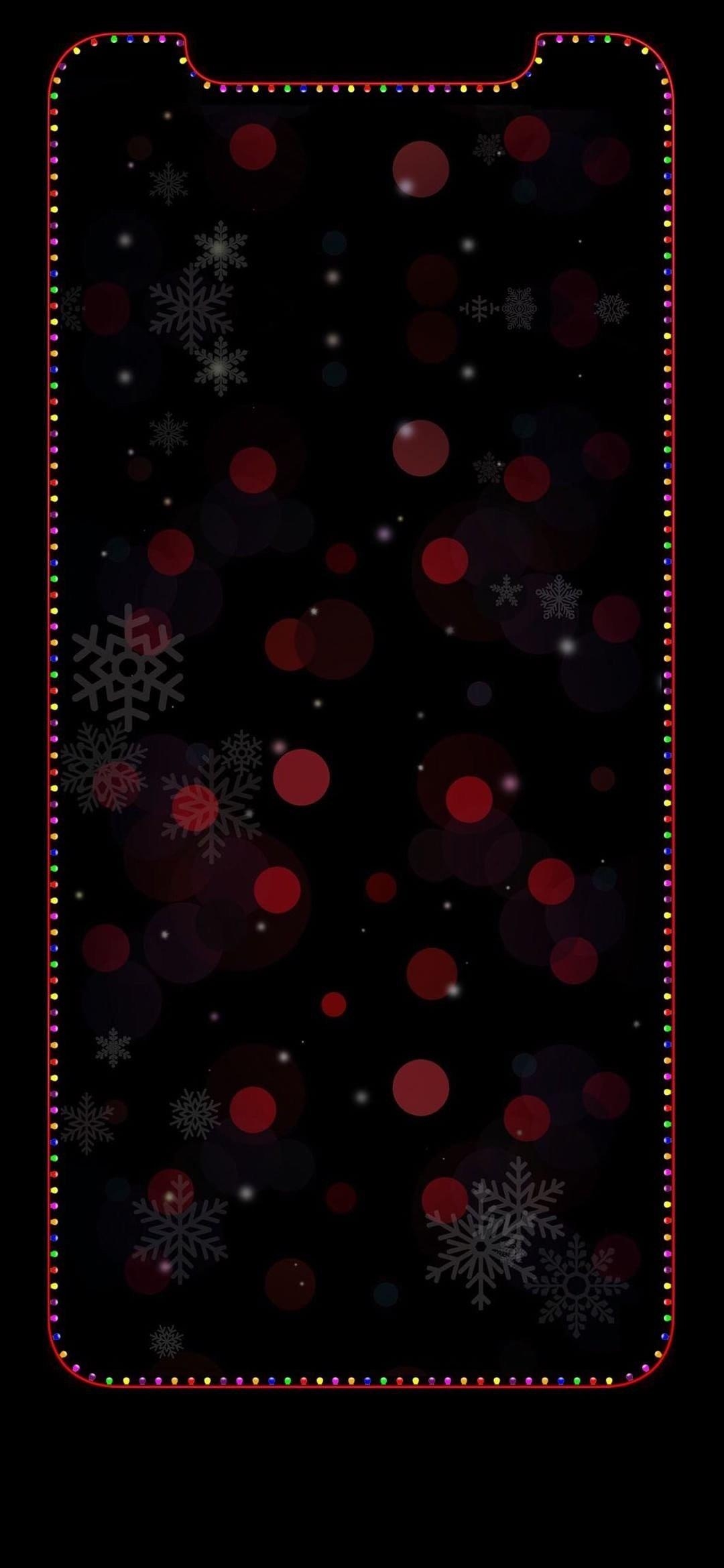 1080x2340 iPhone X Christmas Wallpaper, Phone