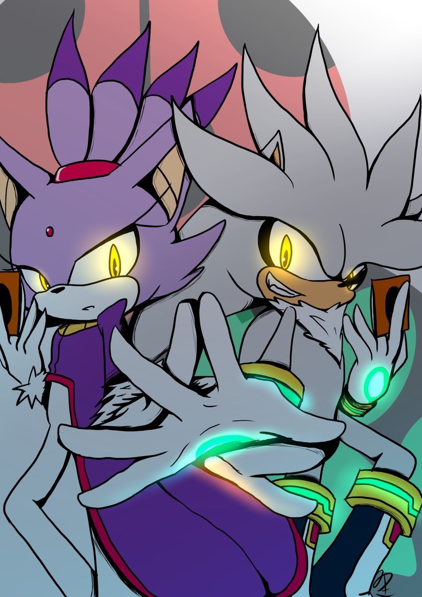 850x1200 Silver and Blaze. Sonic and shadow, Sonic fan art, Model drawing, Phone