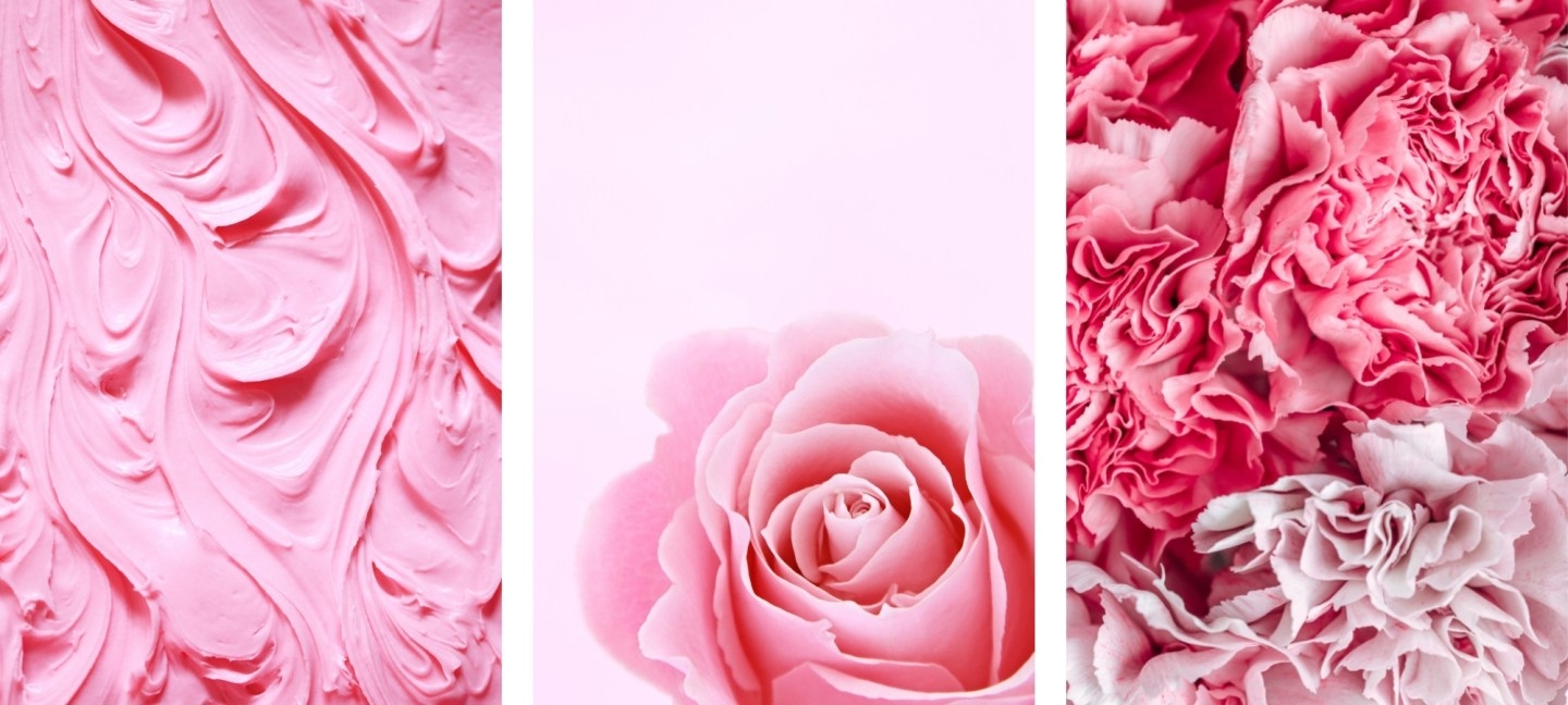 1440x650 Aesthetic Pink Wallpaper For iPhone, Dual Screen