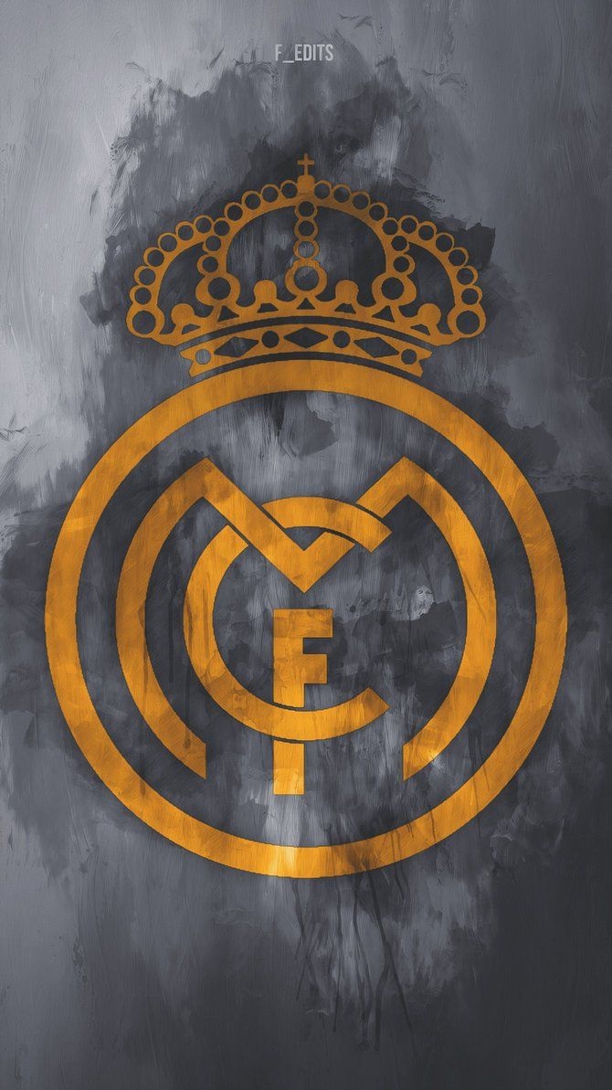 670x1200 Fredrik wallpaper of the Real Madrid logo, Phone