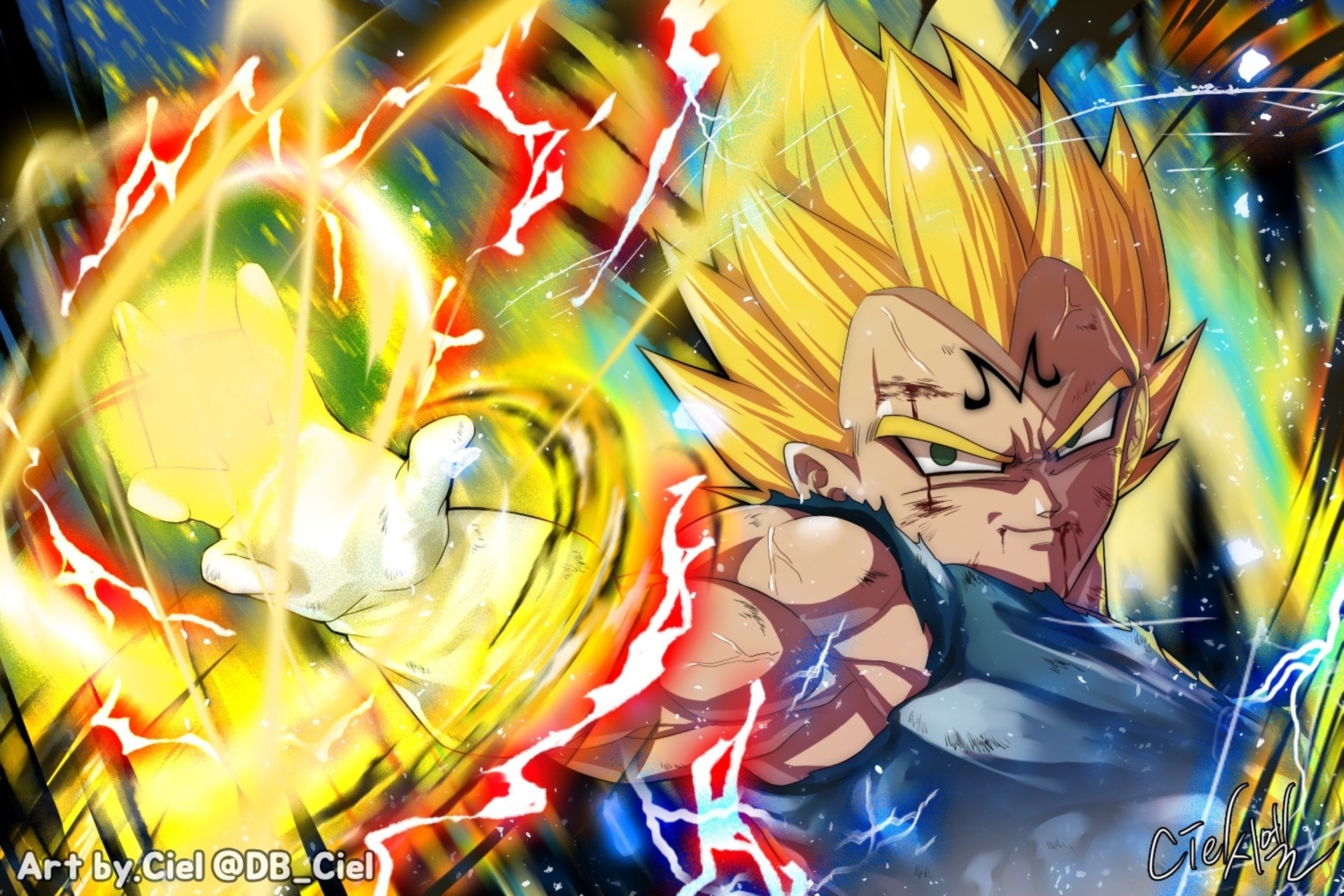 1920x1280 Majin Vegeta HD Wallpaper, Desktop