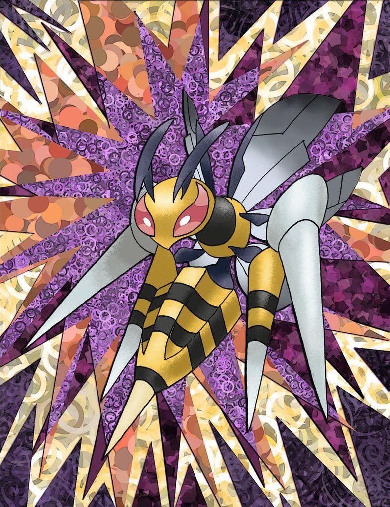 790x1020 Mega Beedrill, Phone